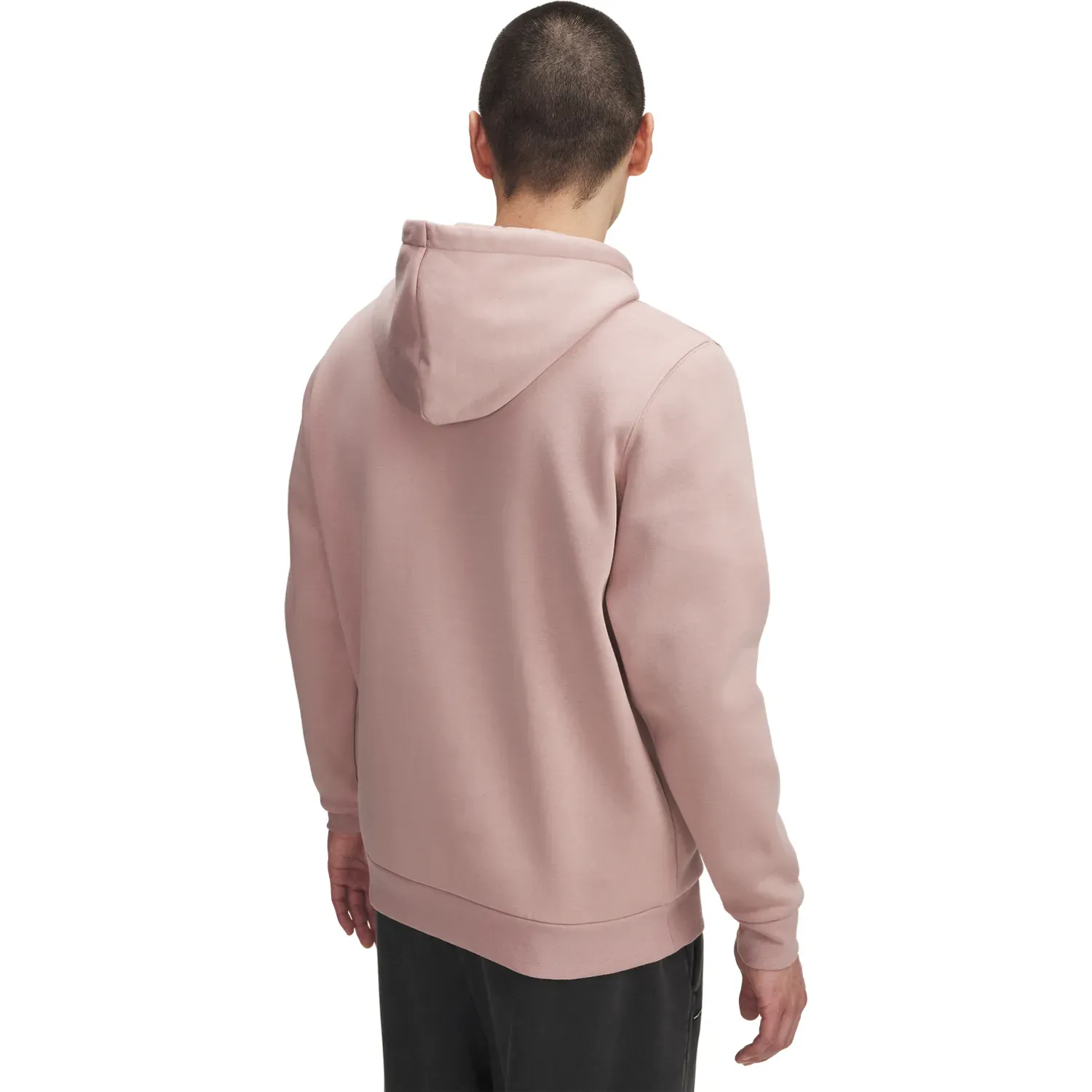 Polera Under Armour Deportiva Hombre Icon Fleece Hoodie color beige | Platanitos