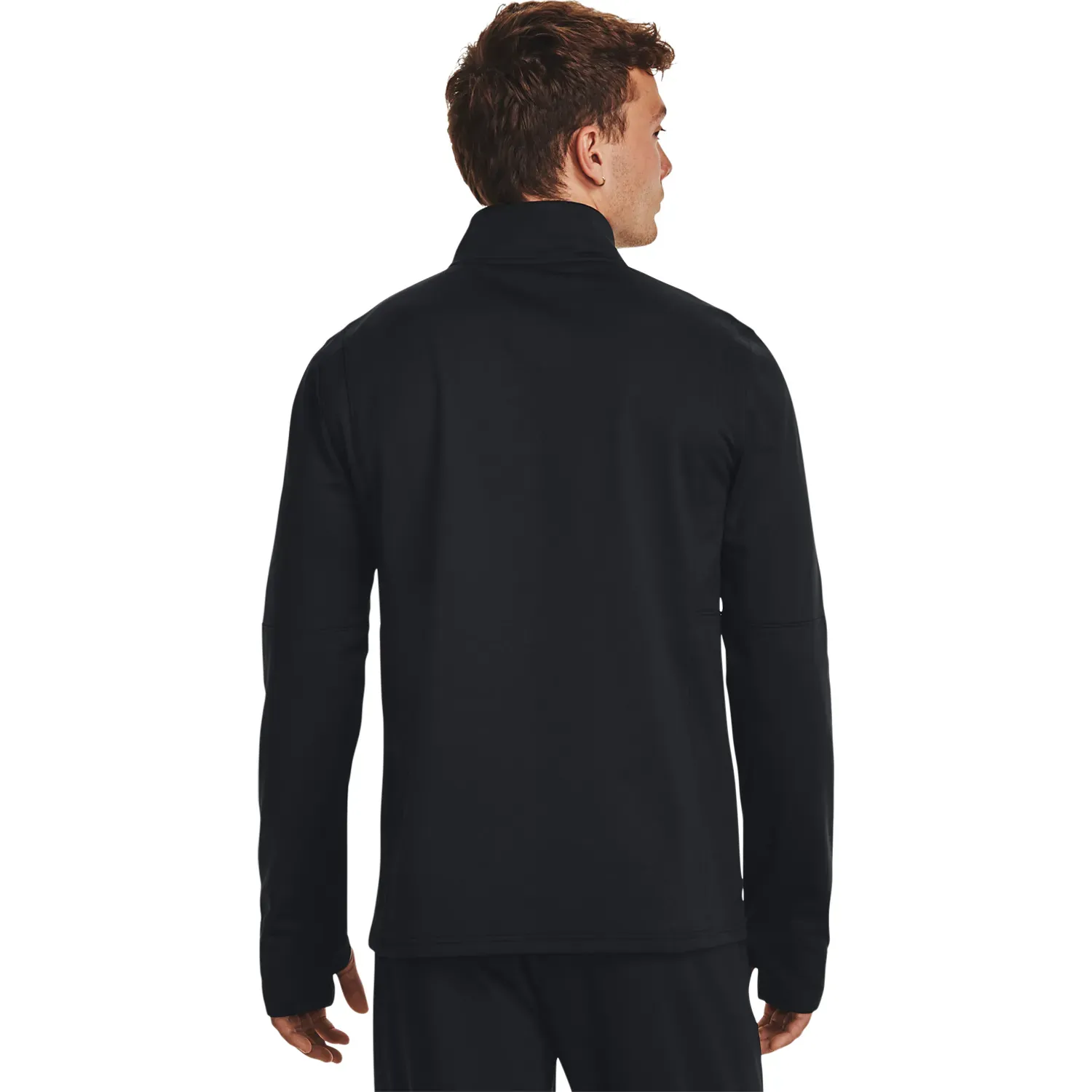 Under Armour Polera Under Armour Deportiva Hombre Ms Ch. Midlayer color negro | Platanitos