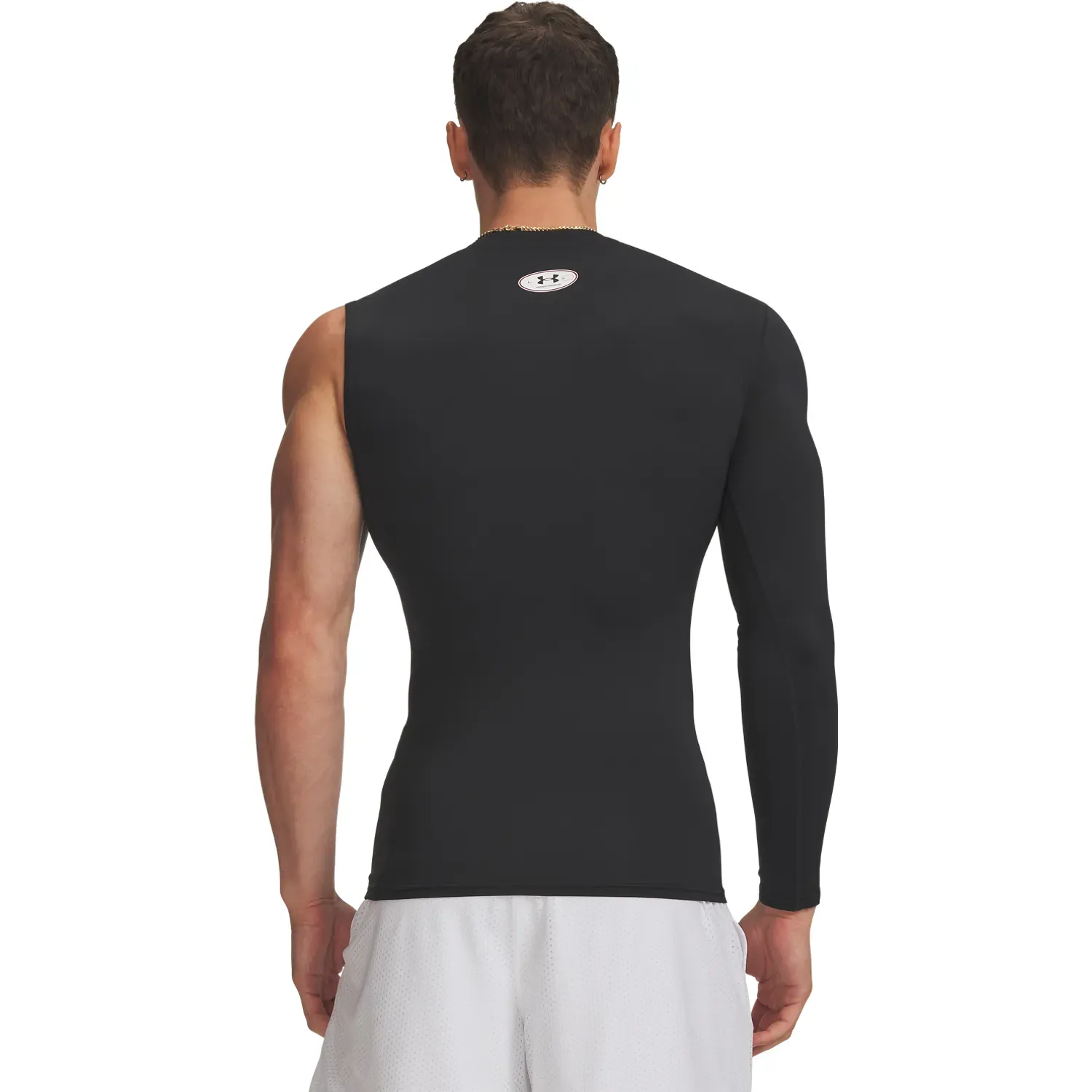 Under Armour Polo Under Armour Training Hombre Manga Larga Asym R Top color negro | Platanitos