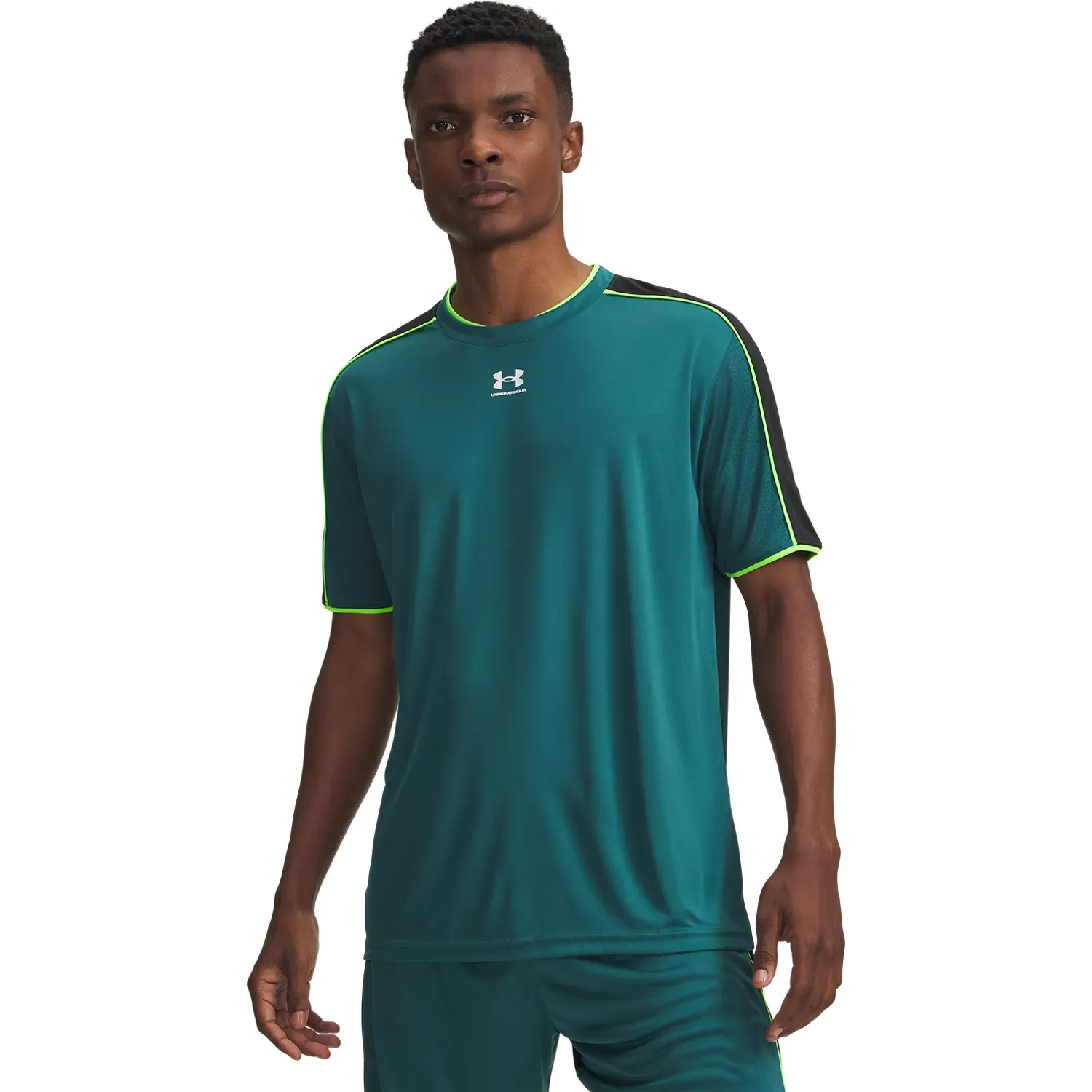 Under Armour Polo Under Armour Para Futbol Hombre Challenger Train color teal | Platanitos