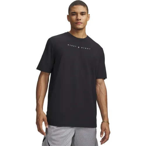 Polo Under Armour Para Basketball Hombre Curry Night Tee color negro | Platanitos
