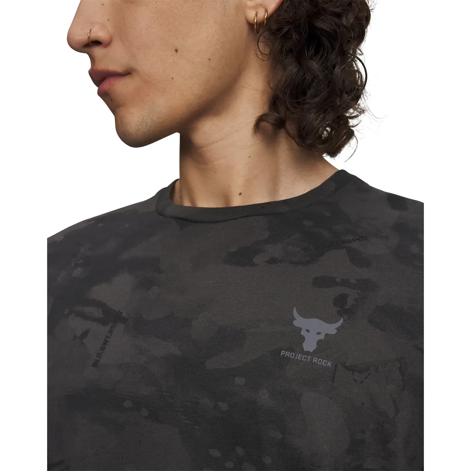 Under Armour Polo Under Armour Urbano Hombre Proyect Rock Aop Ss color negro | Platanitos