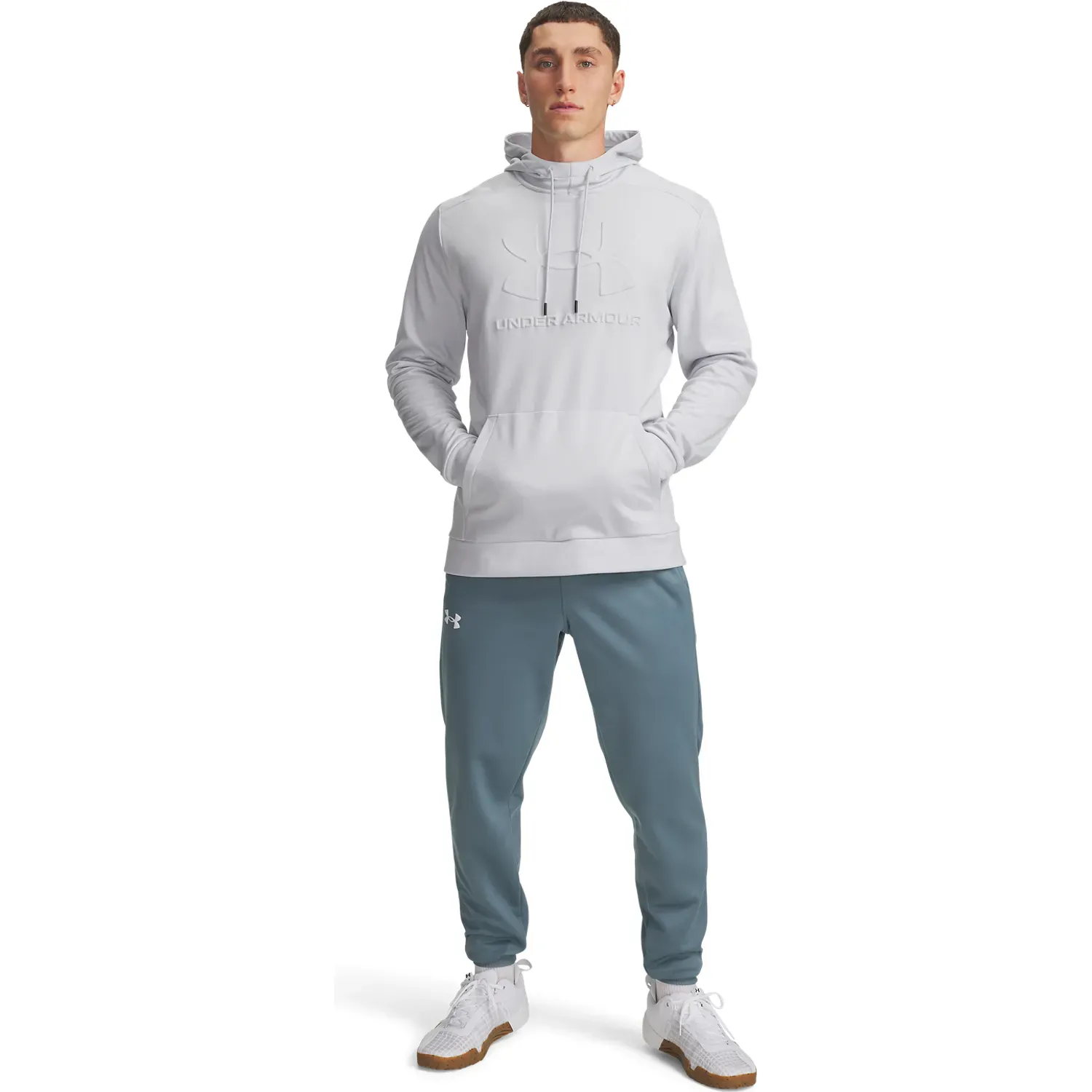 Pantalon Under Armour Deportivo Hombre Fleece Joggers color negro | Platanitos