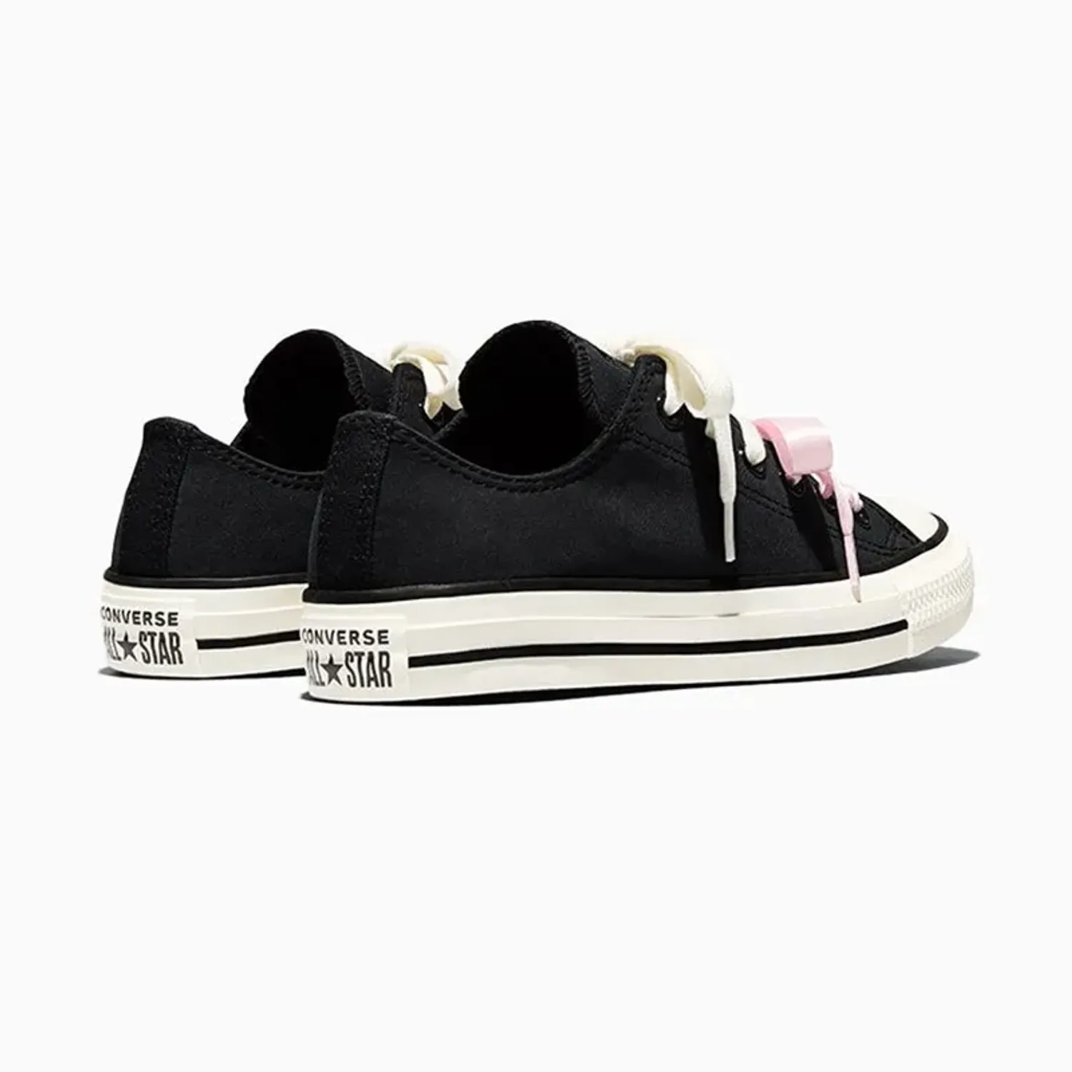 Zapatillas Converse Urbanas Mujer Chuck Taylor All Star Peached Canvas color negro | Platanitos