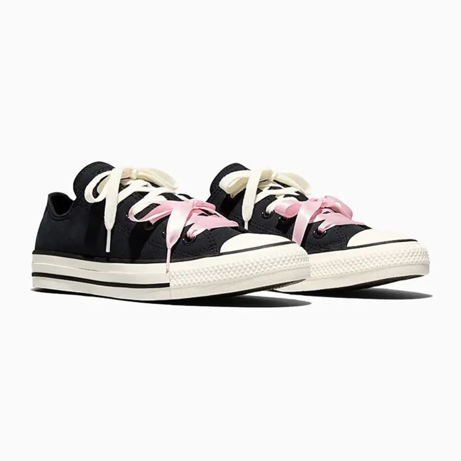 Zapatillas Converse Urbanas Mujer Chuck Taylor All Star Peached Canvas color negro | Platanitos