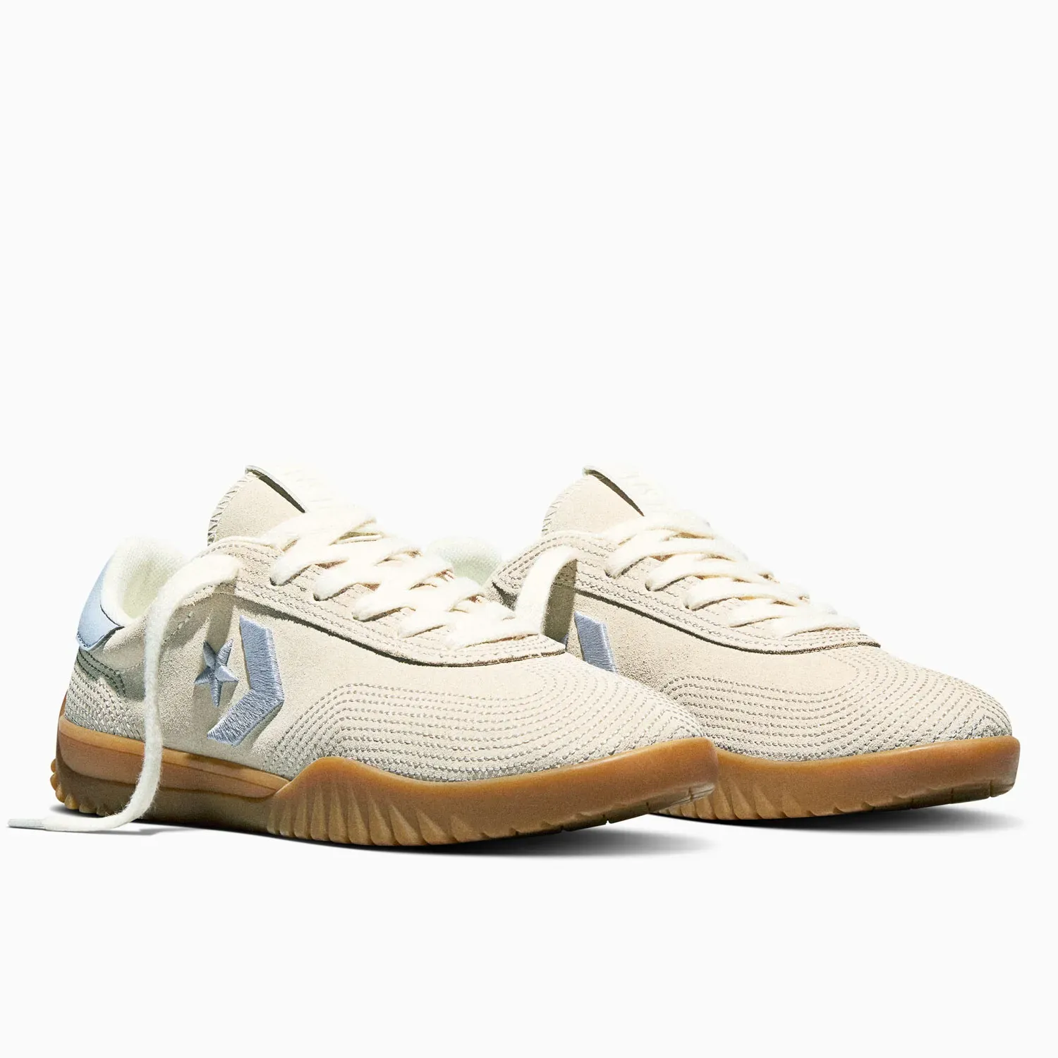 Converse Zapatillas Converse Urbanas Mujer Run Star Trainer Stitched Suede color crema | Platanitos