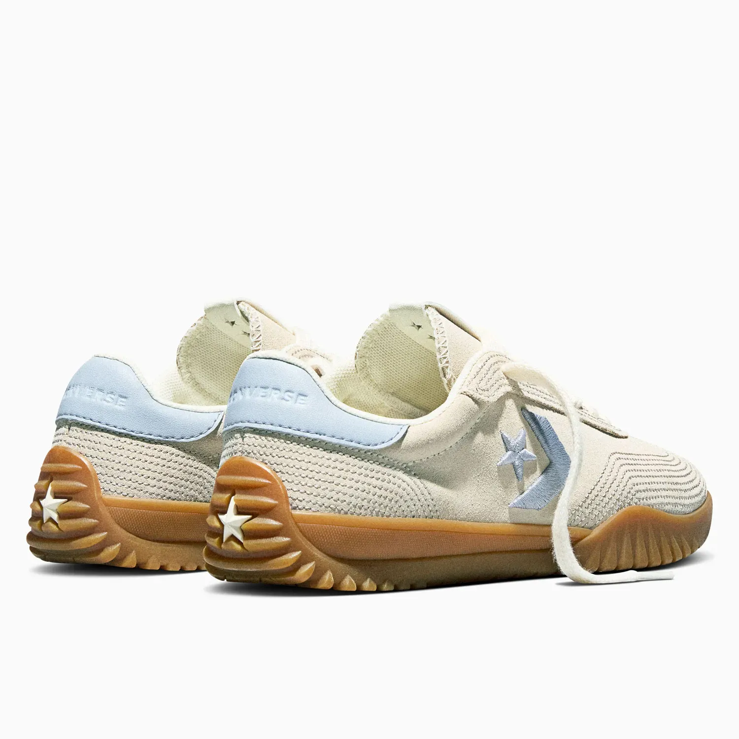 Converse Zapatillas Converse Urbanas Mujer Run Star Trainer Stitched Suede color crema | Platanitos