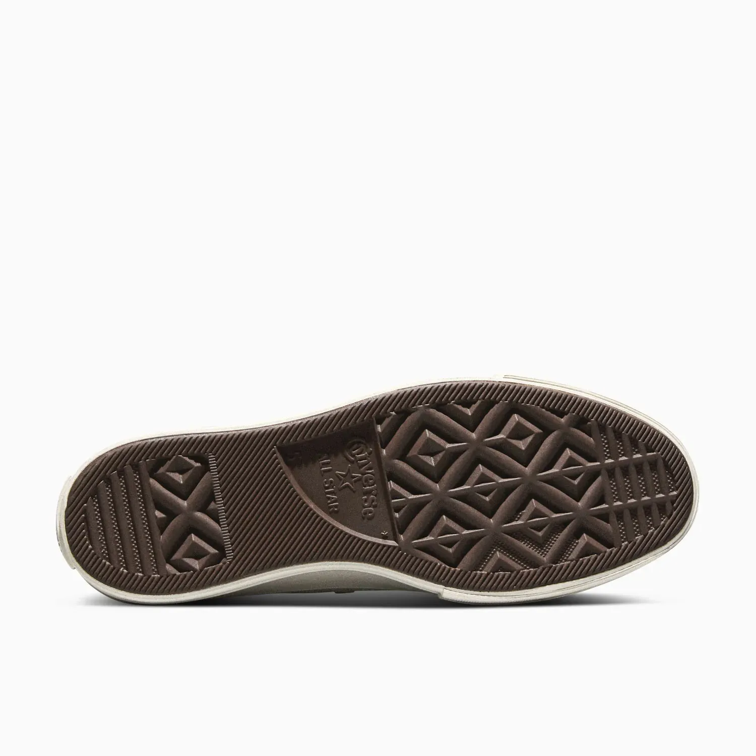 Zapatillas Converse Urbanas Mujer Chuck Taylor All Star Lift Platform Heathered Glam color crema | Platanitos