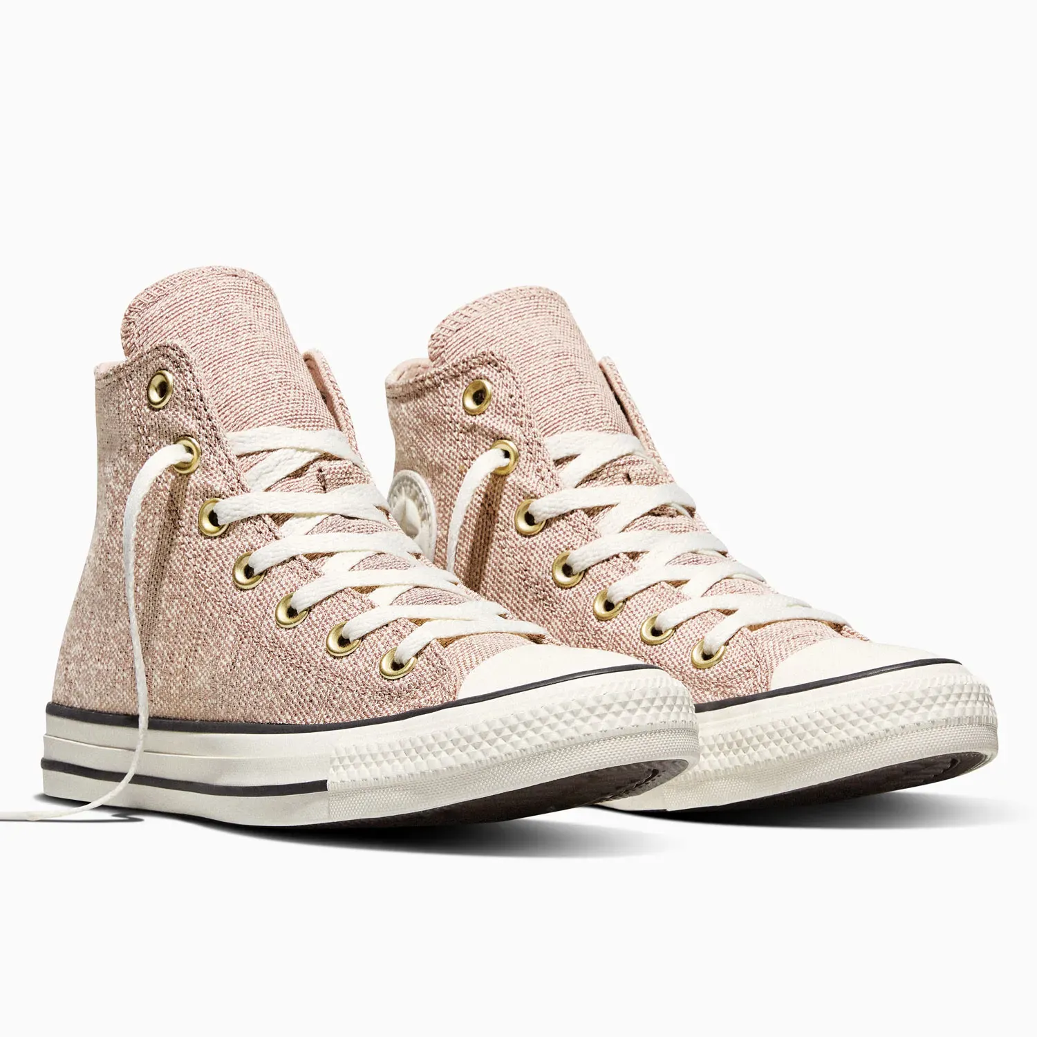 Converse Zapatillas Converse Urbanas Mujer Chuck Taylor All Star Heathered Sheen color rosado | Platanitos