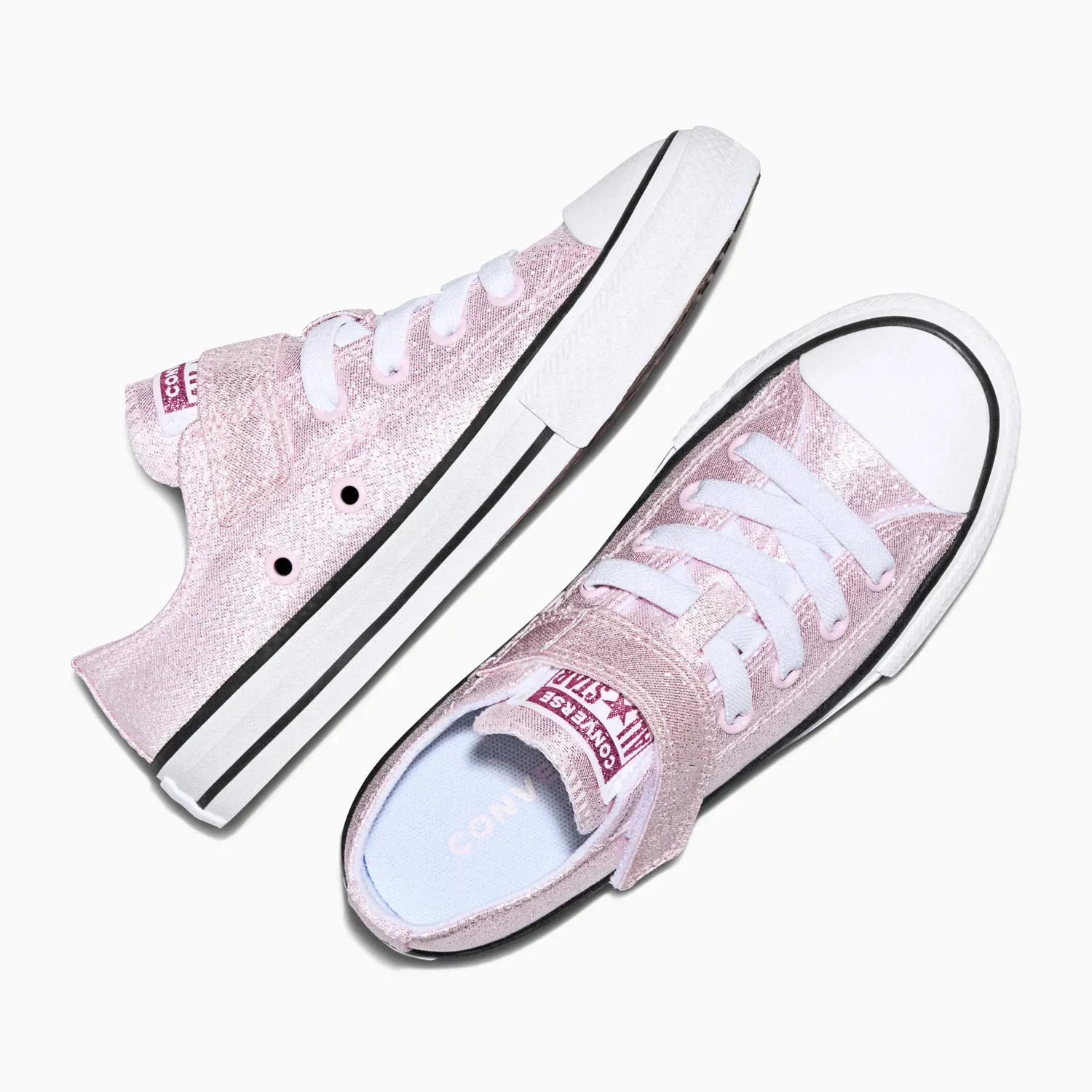 Converse Zapatillas Converse Urbanas Niña Chuck Taylor All Star Easy-On Shine color rosado | Platanitos