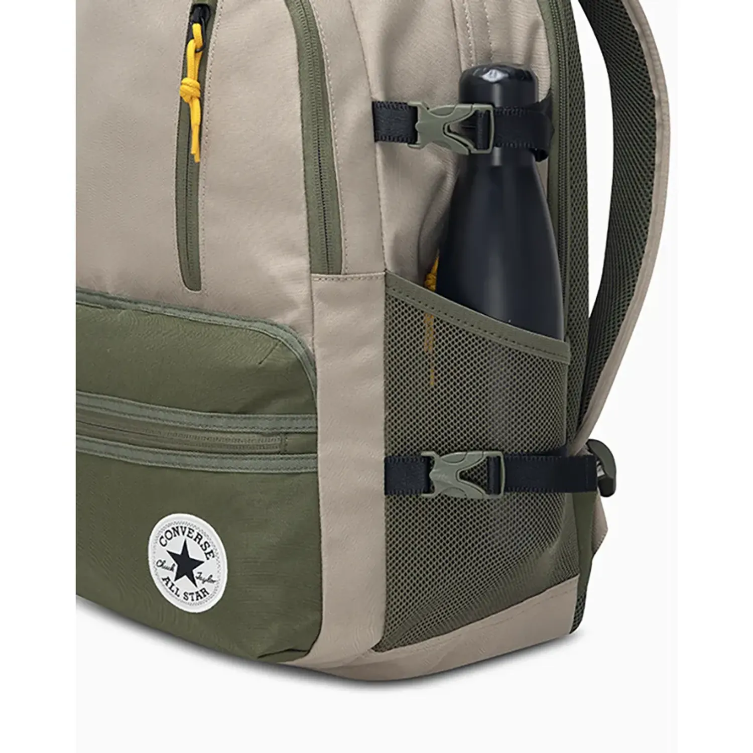 Mochila Converse Deportiva Unisex Straight Edge color verde | Platanitos