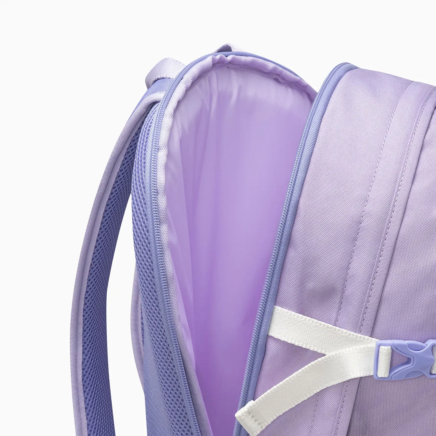 Mochila Converse Deportiva Unisex Straight Edge color lavanda | Platanitos