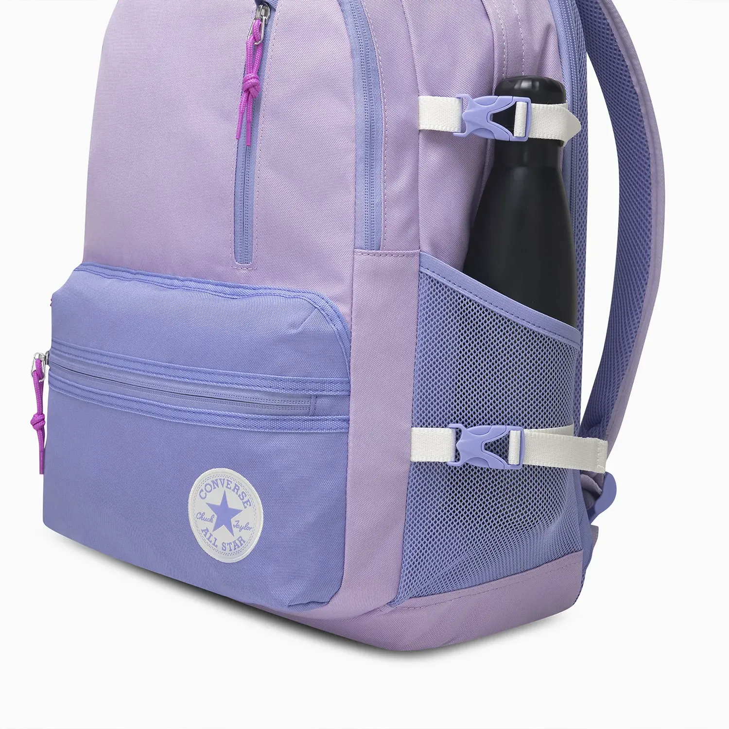 Mochila Converse Deportiva Unisex Straight Edge color lavanda | Platanitos