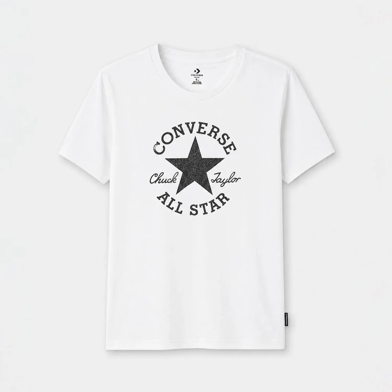 Polo Converse Deportivo Mujer Shine Patch color blanco | Platanitos