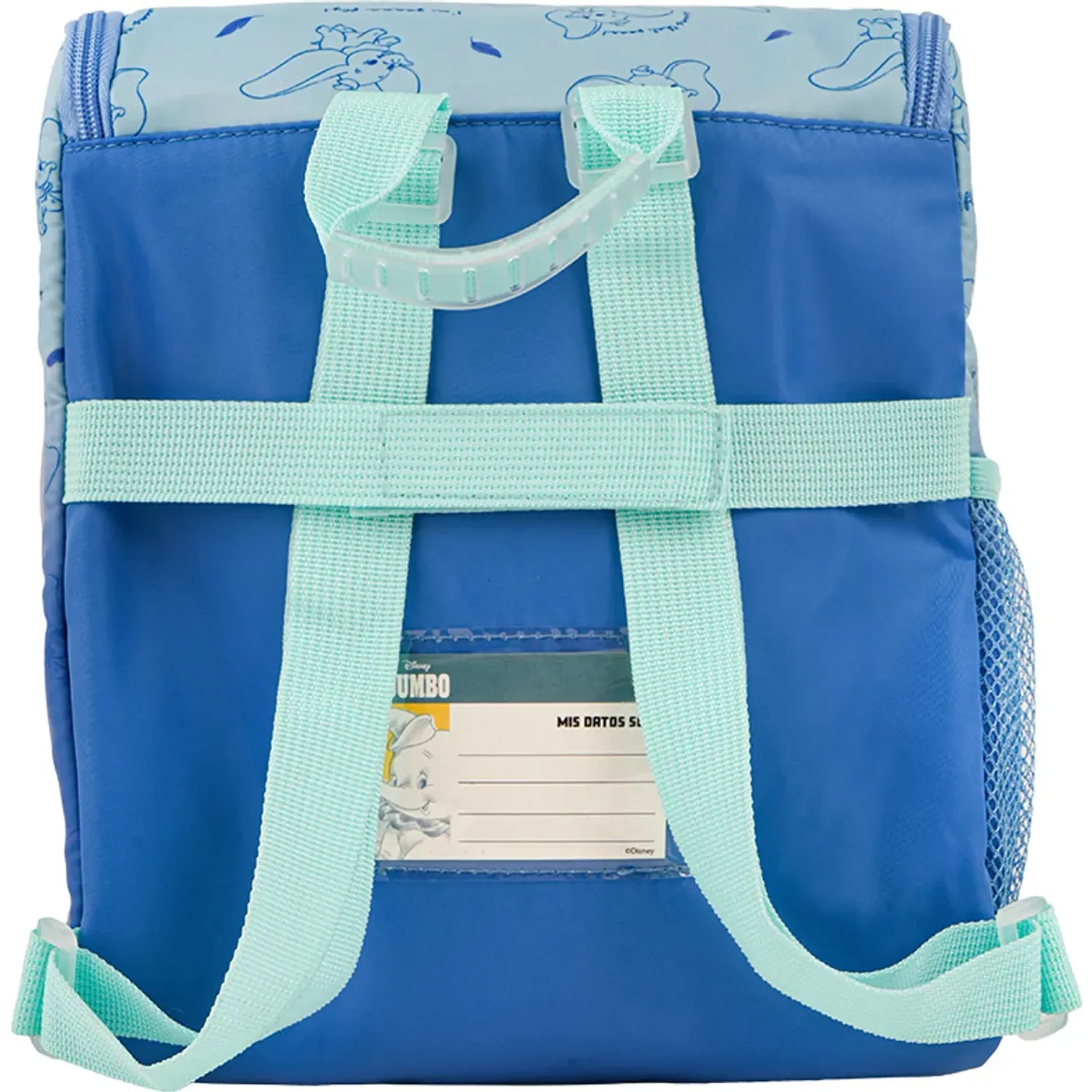 Lonchera Dumbo Nido Dumbo Coleccion A B26 color azul / celeste | Platanitos