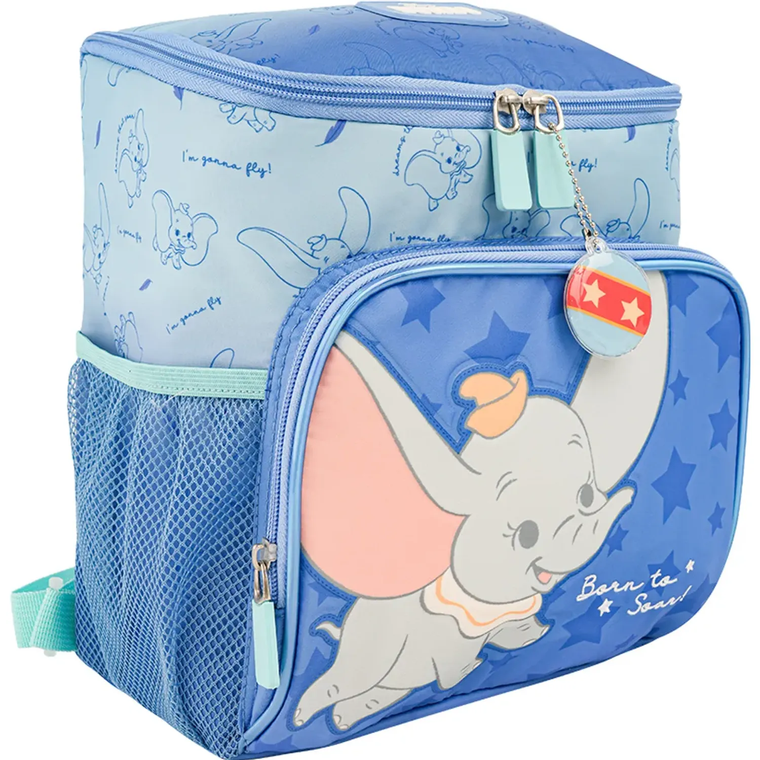 Lonchera Dumbo Nido Dumbo Coleccion A B26 color azul / celeste | Platanitos