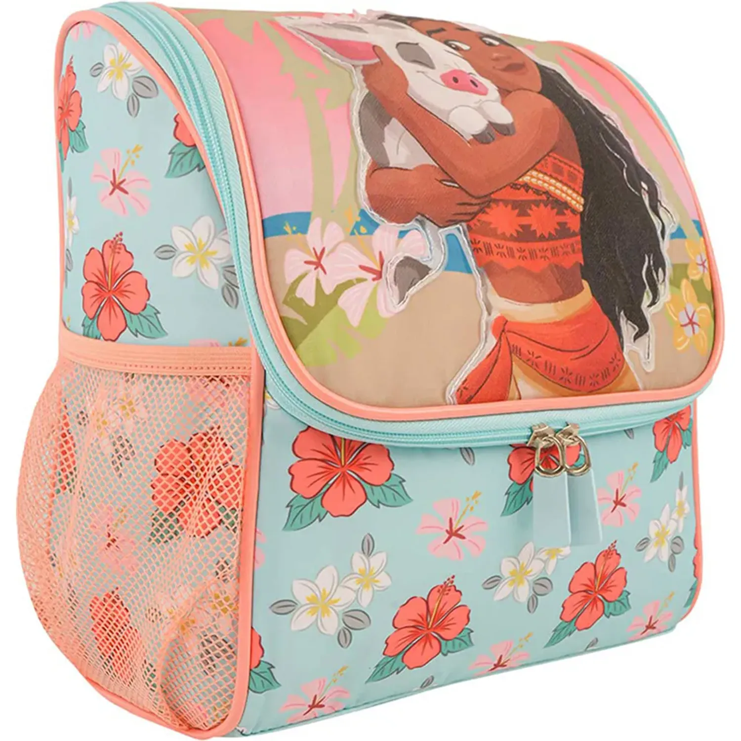 Lonchera Moana Moana 2 Coleccion A B26 color melon / celeste | Platanitos