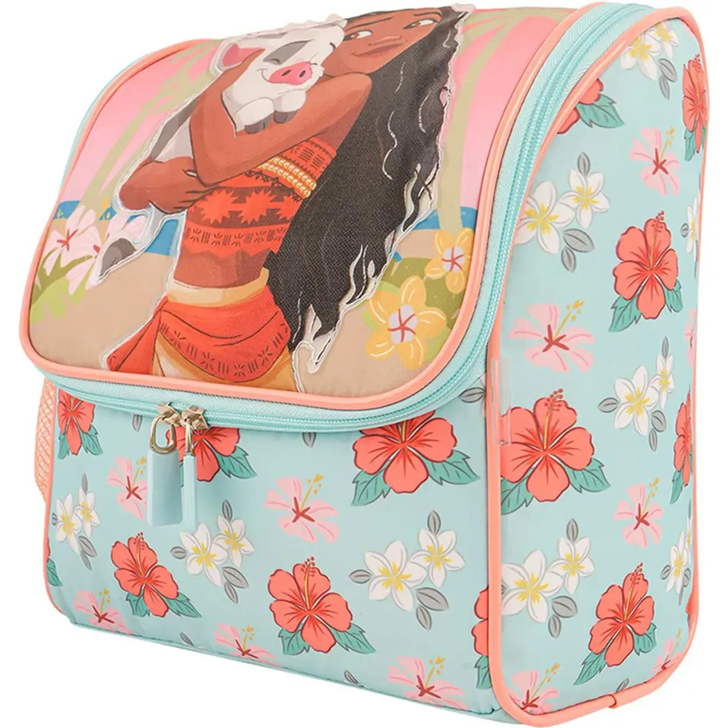 Lonchera Moana Moana 2 Coleccion A B26 color melon / celeste | Platanitos