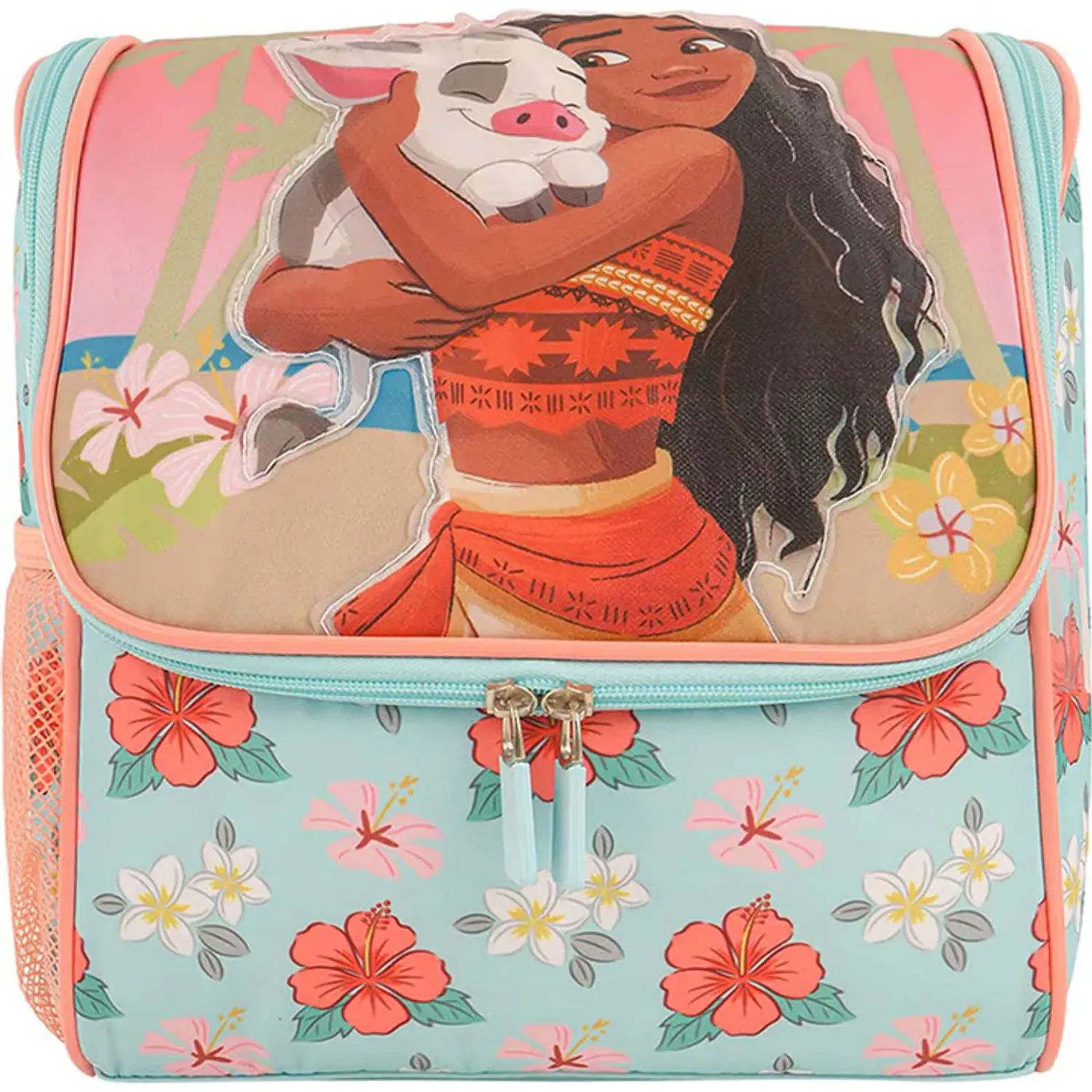 Lonchera Moana Moana 2 Coleccion A B26 color melon / celeste | Platanitos