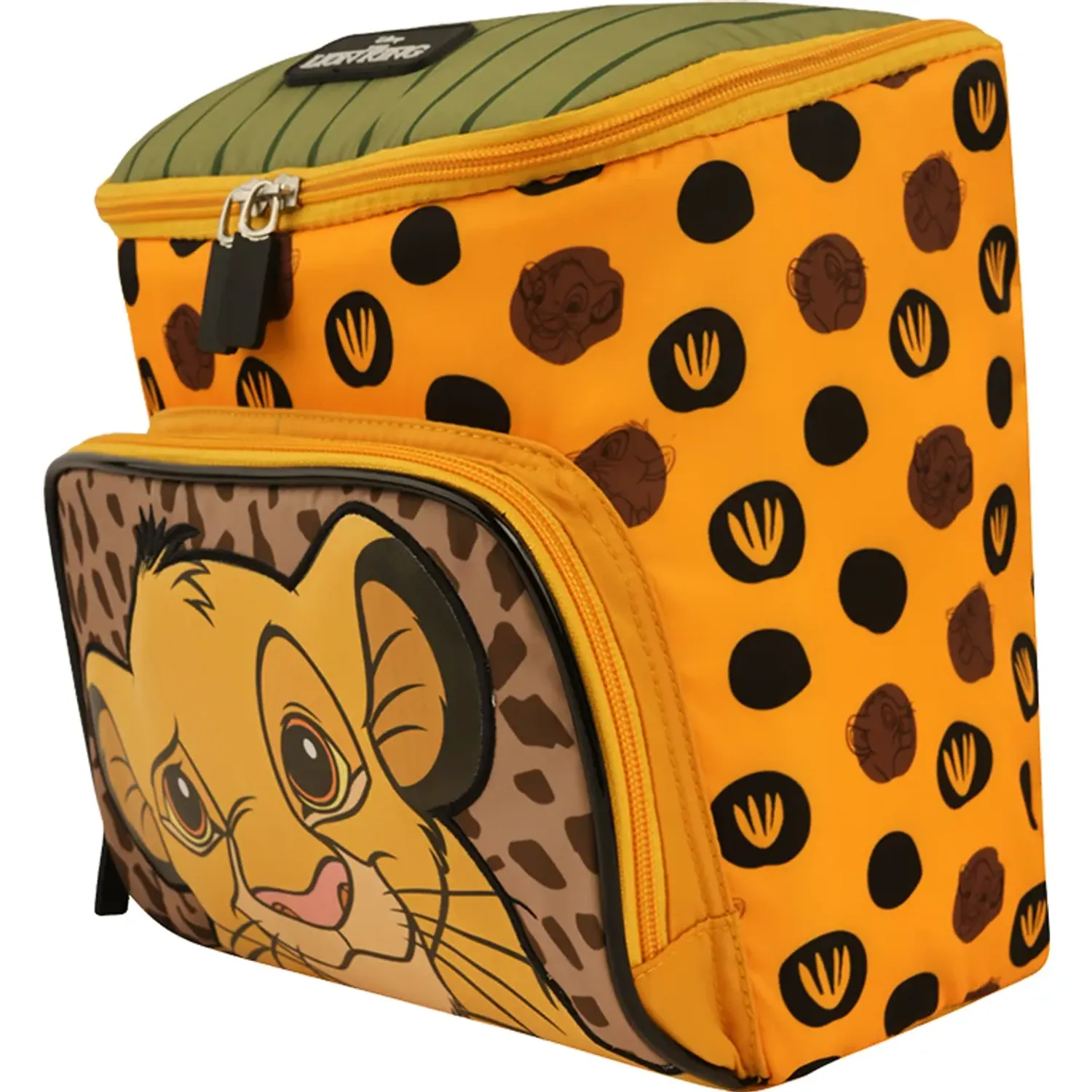 Lonchera Rey Leon Nido Rey Leon Coleccion A B26 color amarillo / marron | Platanitos