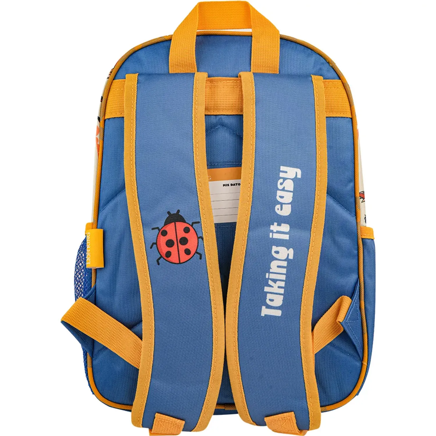 Mini-Mochila Rey Leon Nido Rey Leon Coleccion B B26 color amarillo / azul | Platanitos
