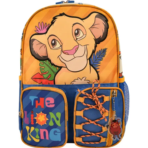 Mini-Mochila Rey Leon Nido Rey Leon Coleccion B B26 color amarillo | Platanitos