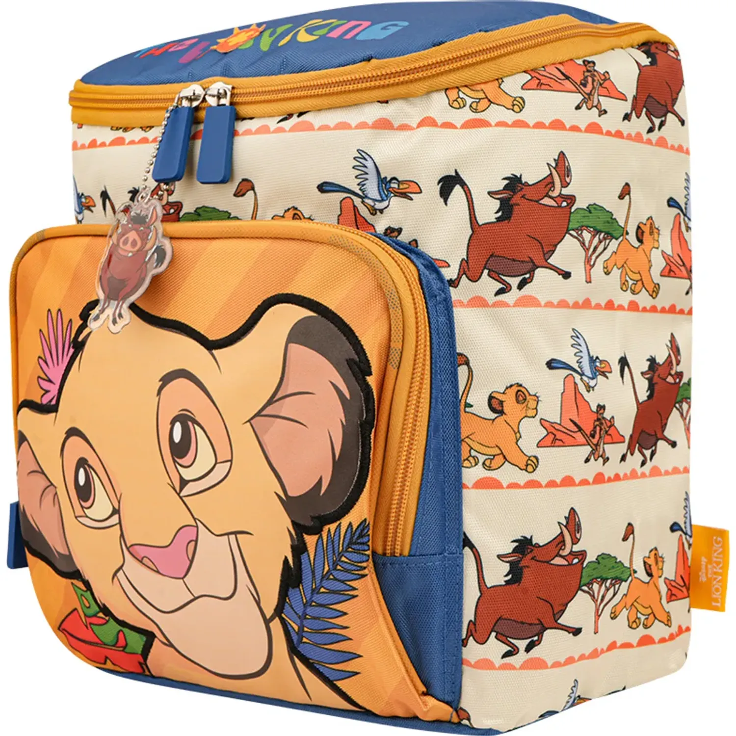 Lonchera Rey Leon Nido Rey Leon Coleccion B B26 color amarillo / azul | Platanitos