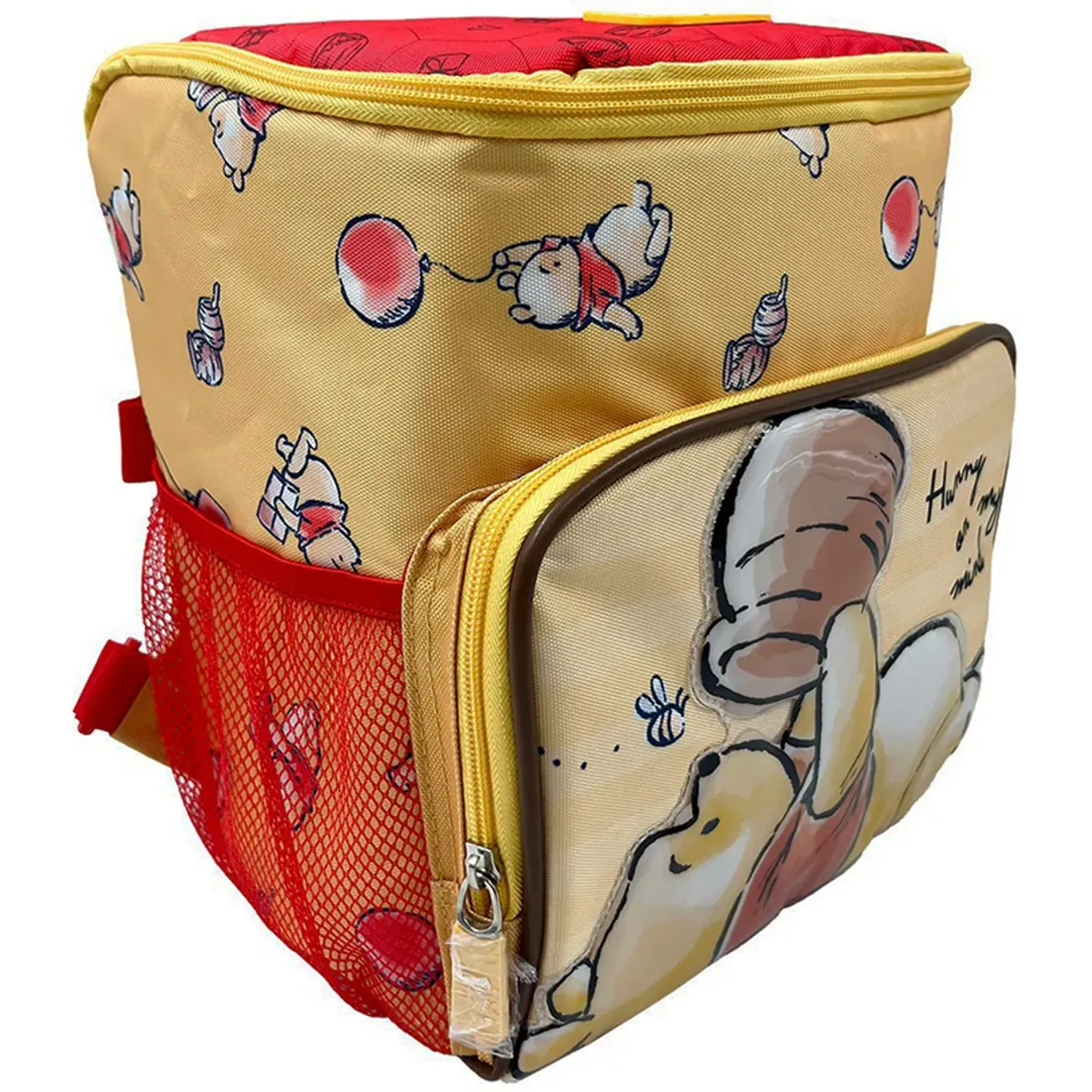 Lonchera Winnie Pooh Nido Winnie Pooh Coleccion A B26 color amarillo / rojo | Platanitos