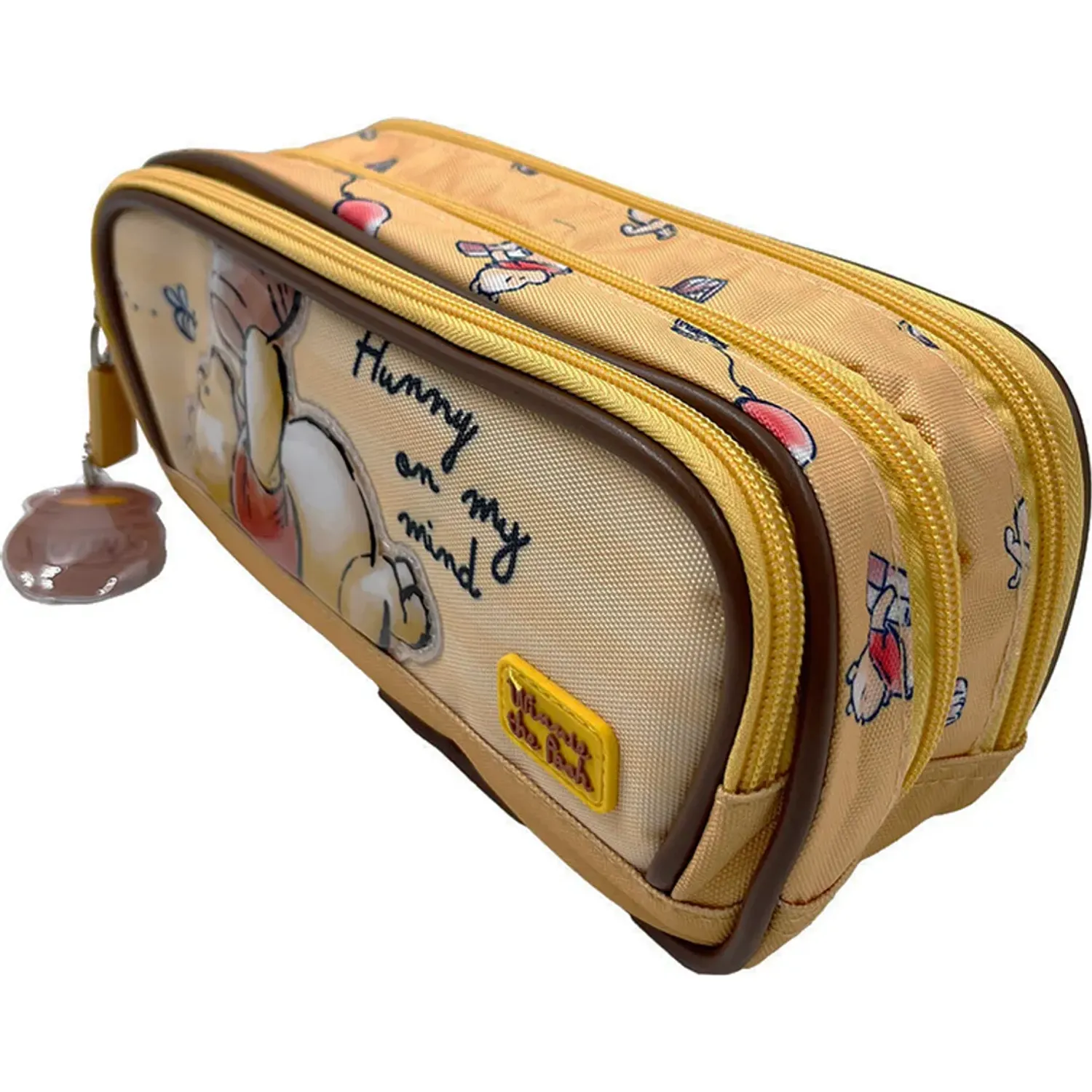 Cartuchera Winnie Pooh Winnie Pooh Coleccion A B26 color amarillo / rojo | Platanitos