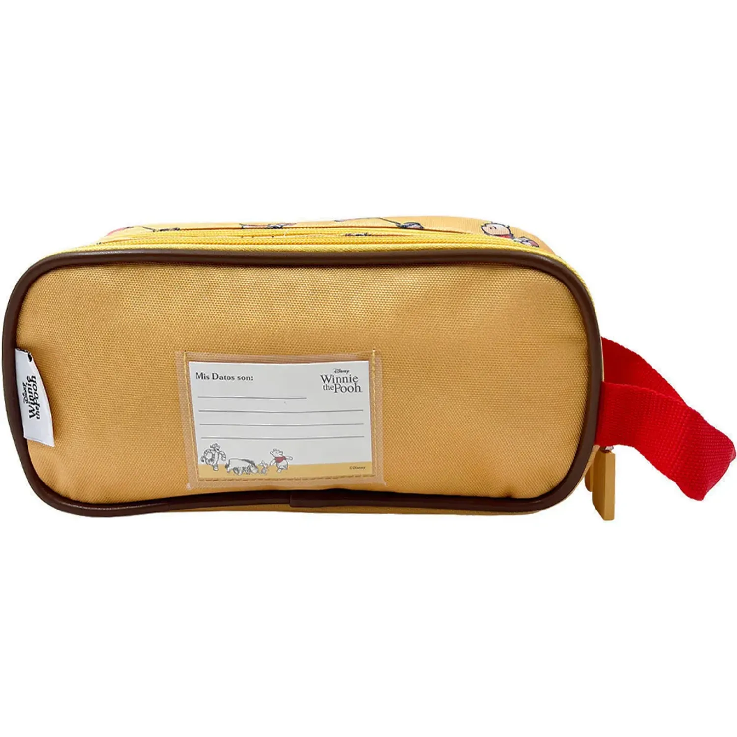 Cartuchera Winnie Pooh Winnie Pooh Coleccion A B26 color amarillo / rojo | Platanitos