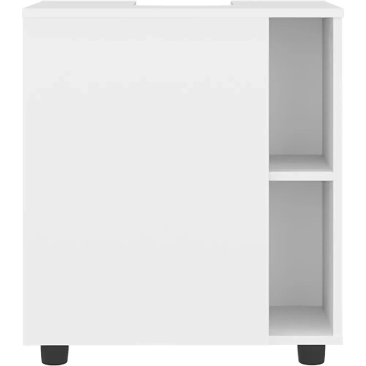 Mueble Tuhome Para Lavamanos 1 Puerta Pascuale color blanco | Platanitos
