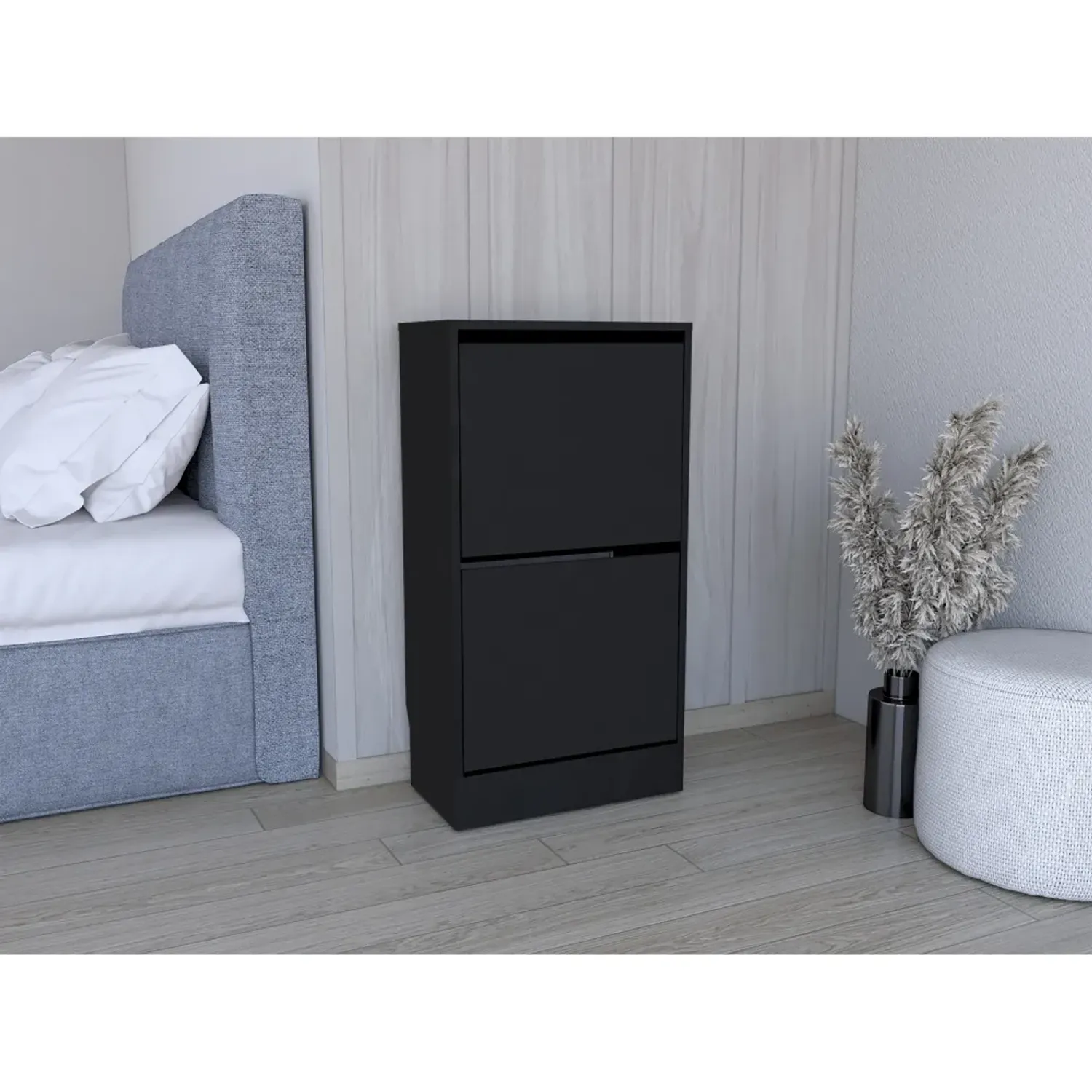 TUHOME Zapatero Tuhome Organizador Belton 2 Niveles color wengue | Platanitos