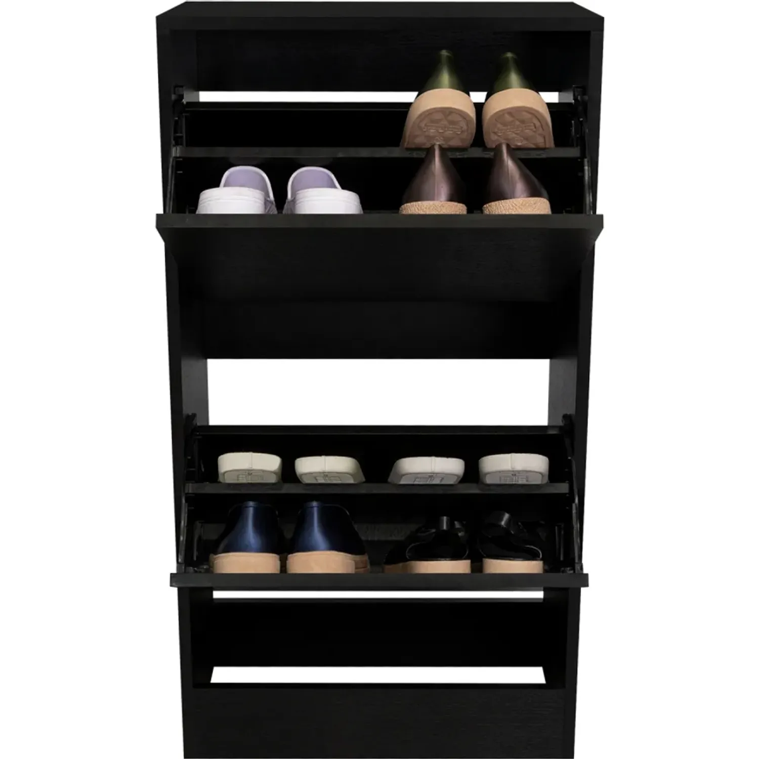 TUHOME Zapatero Tuhome Organizador Belton 2 Niveles color wengue | Platanitos