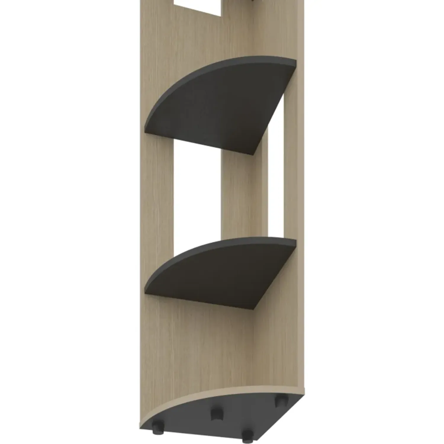 Estante Tuhome Esquinero Home-E7 color cartagena y wengue | Platanitos
