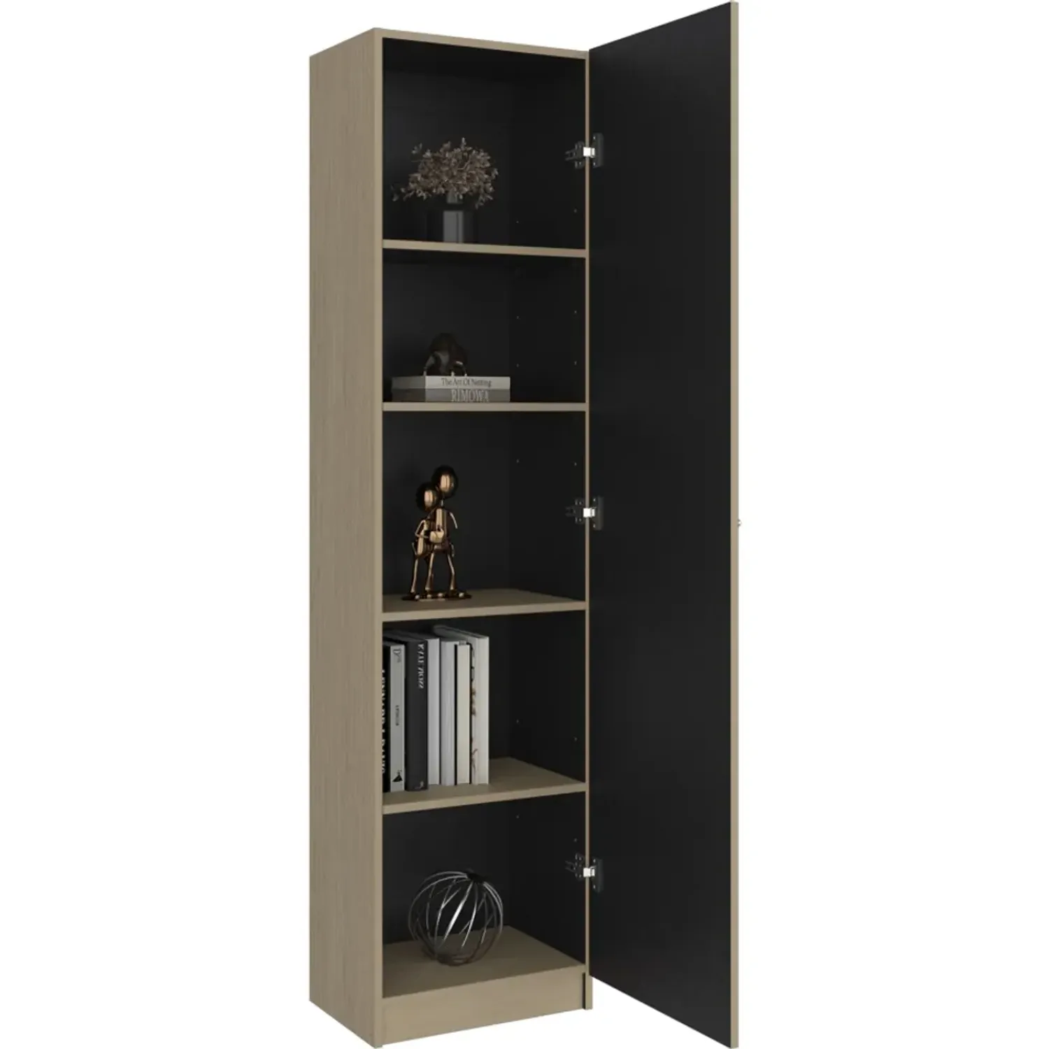 Estante Tuhome 1 Puerta Home-E5 color cartagena y wengue | Platanitos