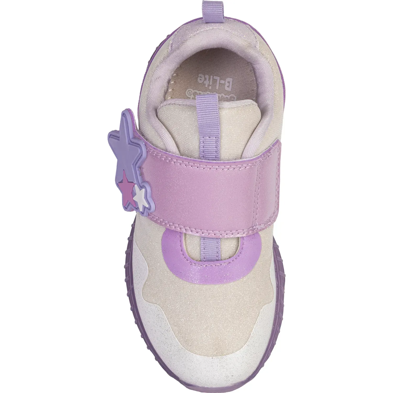 Bubble Gummers Zapatillas Bubble Gummers Urbanas Niñas Con Luces Solaris color blanco / lila | Platanitos