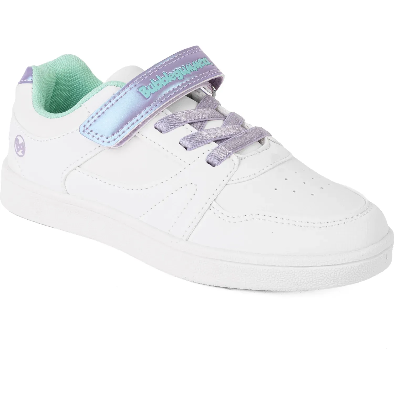 Zapatillas Bubble Gummers Urbanas Niñas  Clavel color blanco | Platanitos