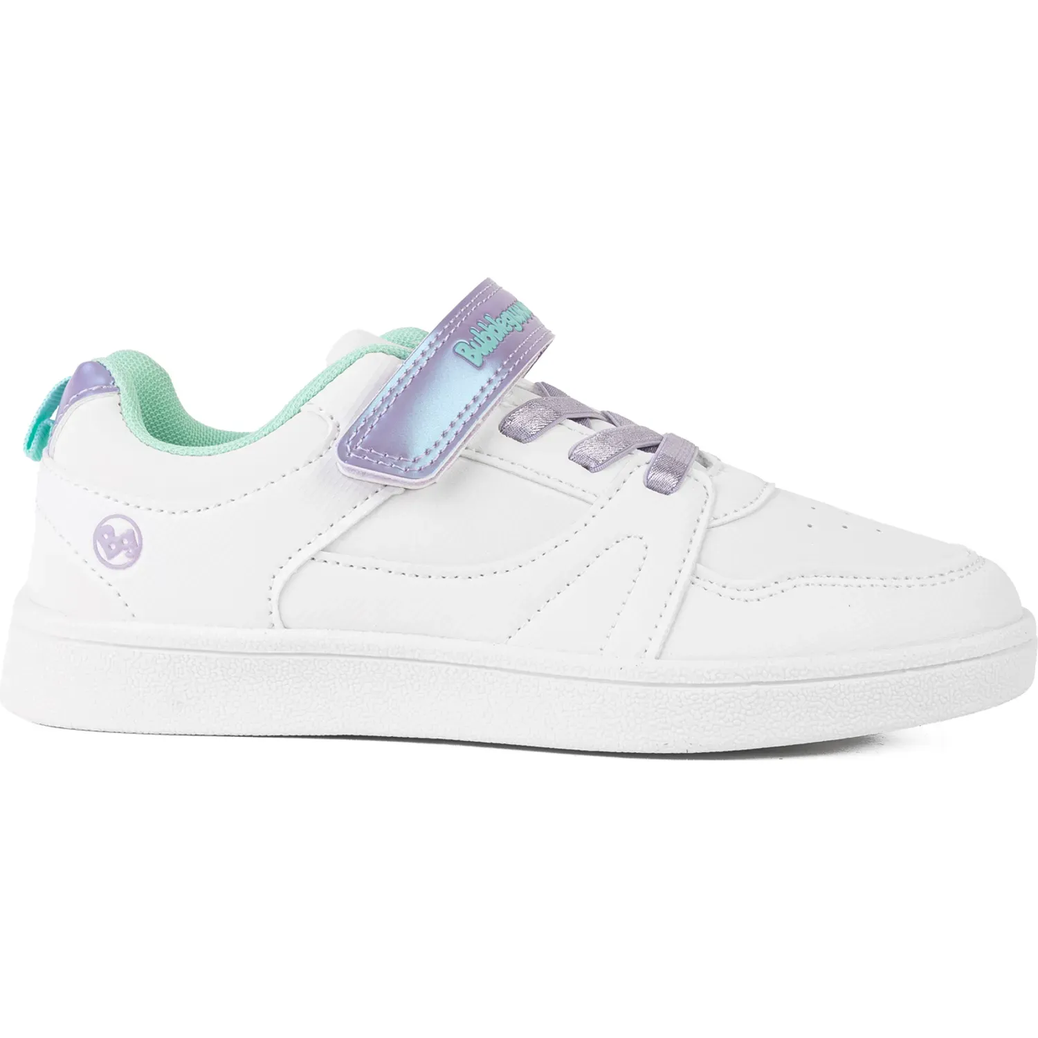 Zapatillas Bubble Gummers Urbanas Niñas  Clavel color blanco | Platanitos