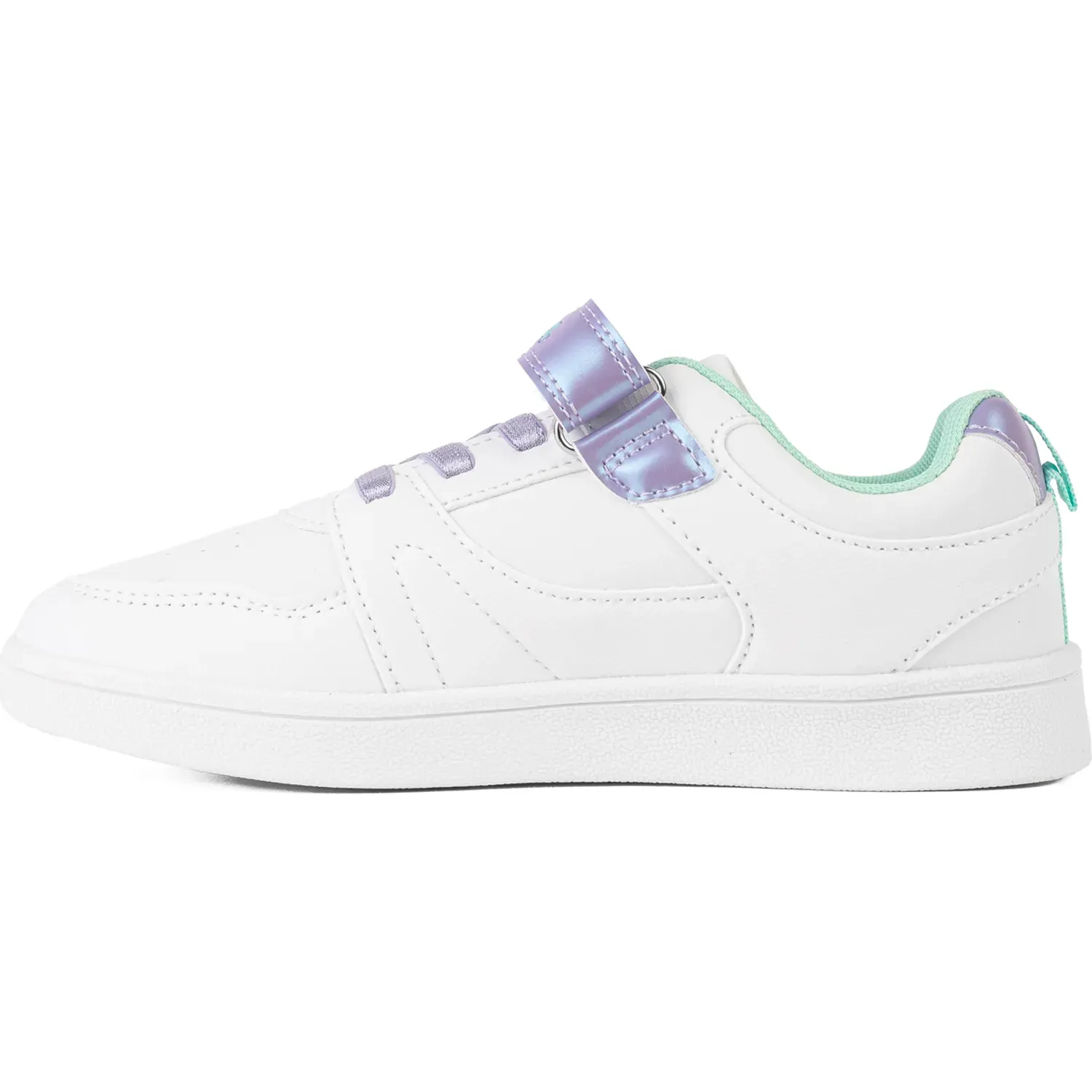 Zapatillas Bubble Gummers Urbanas Niñas  Clavel color blanco | Platanitos