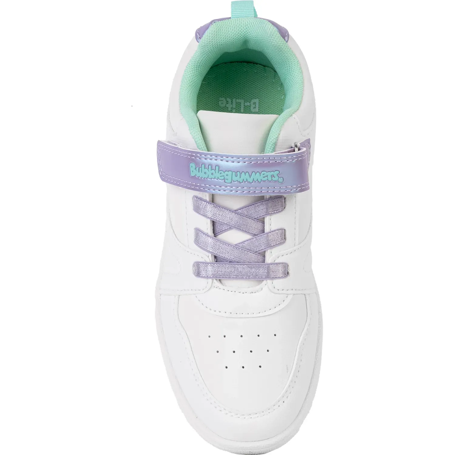 Zapatillas Bubble Gummers Urbanas Niñas  Clavel color blanco | Platanitos