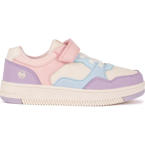Zapatillas Bubble Gummers Urbanas Niñas Arnie color blanco | Platanitos