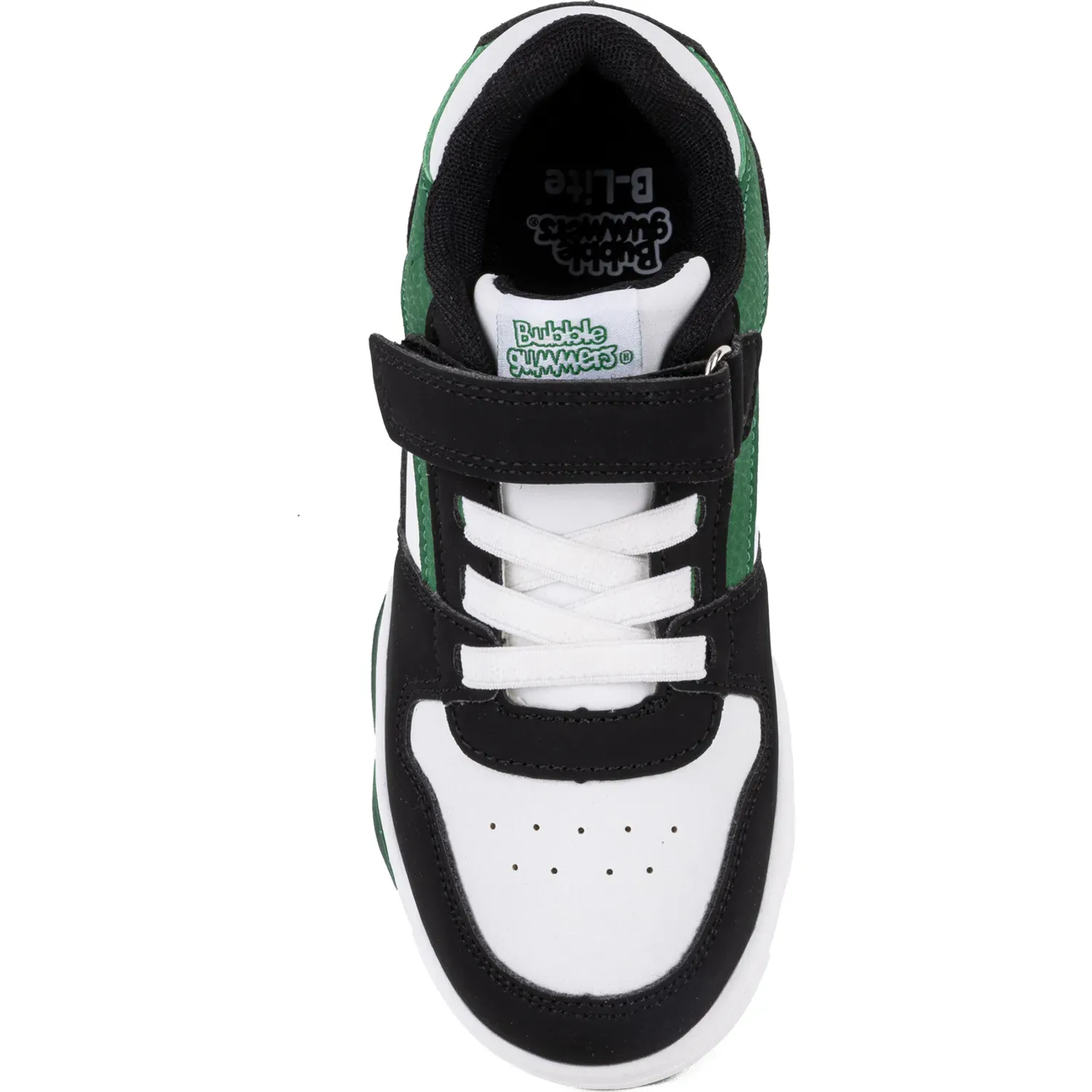 Zapatillas Bubble Gummers Urbanas Niños  Drew color negro / verde | Platanitos