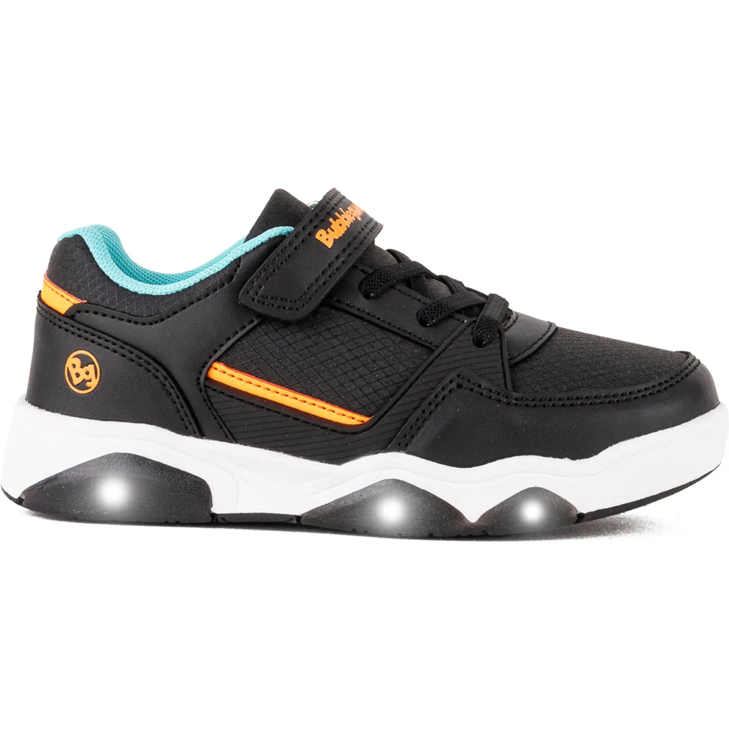 Bubble Gummers Zapatillas Bubble Gummers Urbanas Niños Drew color negro / naranja | Platanitos