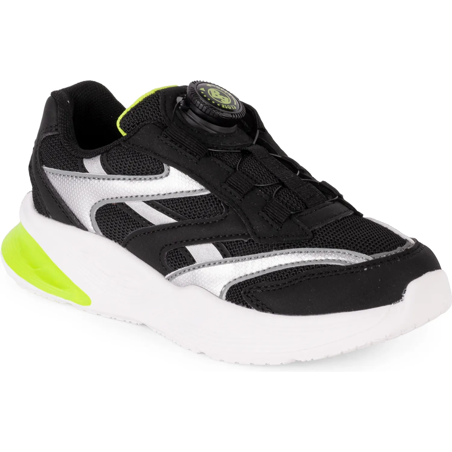 Bubble Gummers Zapatillas Bubble Gummers Urbanas Niños Dynamic color negro / plateado | Platanitos
