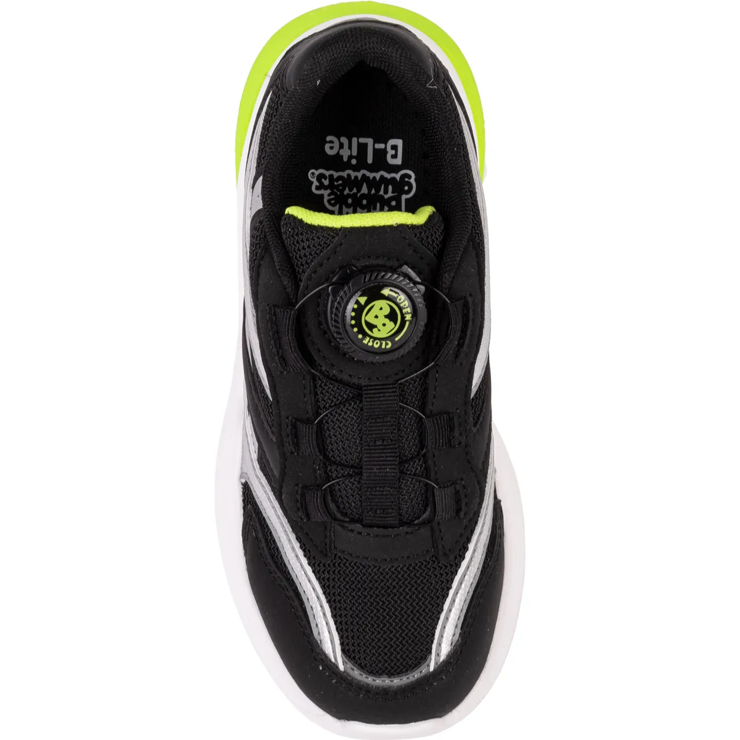 Bubble Gummers Zapatillas Bubble Gummers Urbanas Niños Dynamic color negro / plateado | Platanitos