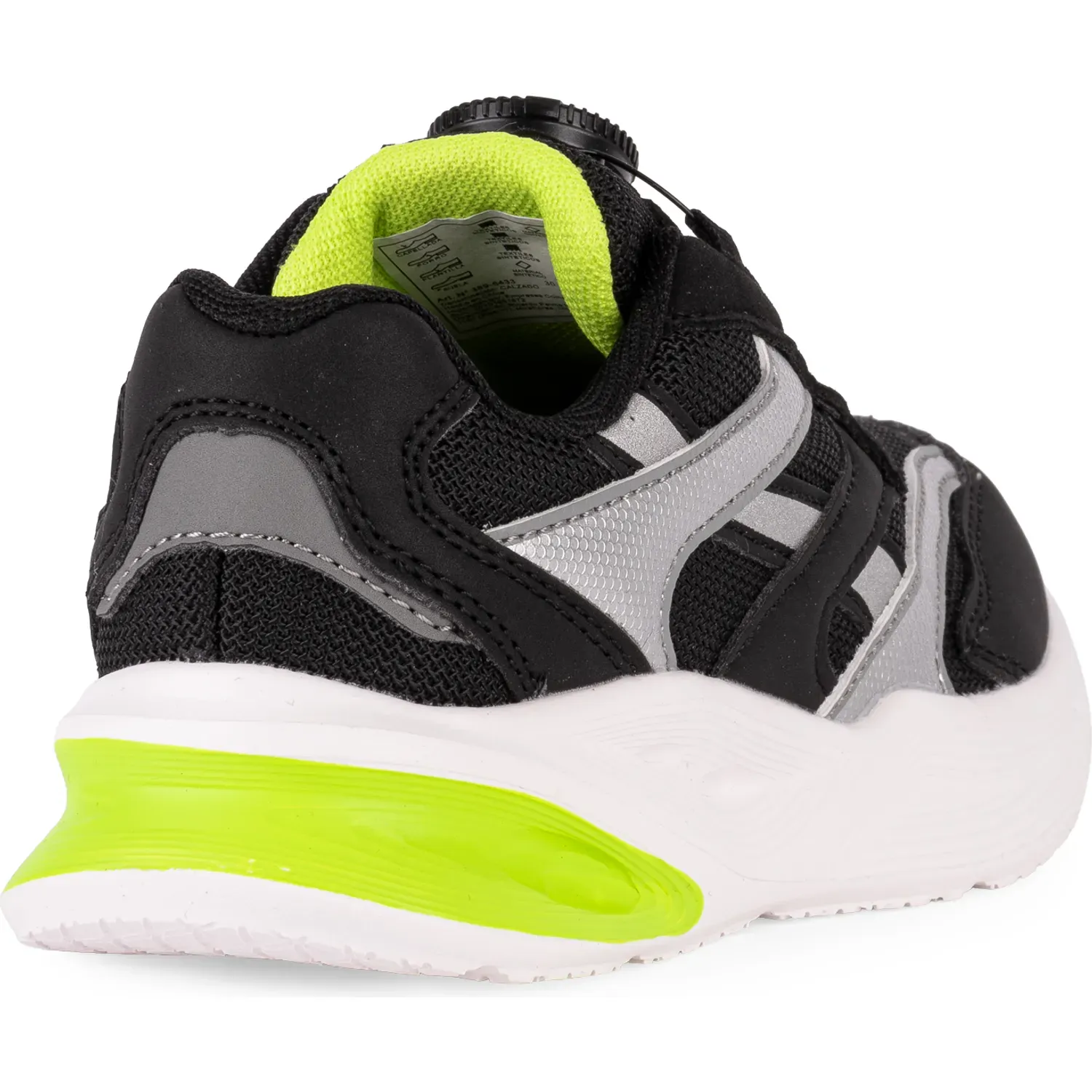 Bubble Gummers Zapatillas Bubble Gummers Urbanas Niños Dynamic color negro / plateado | Platanitos