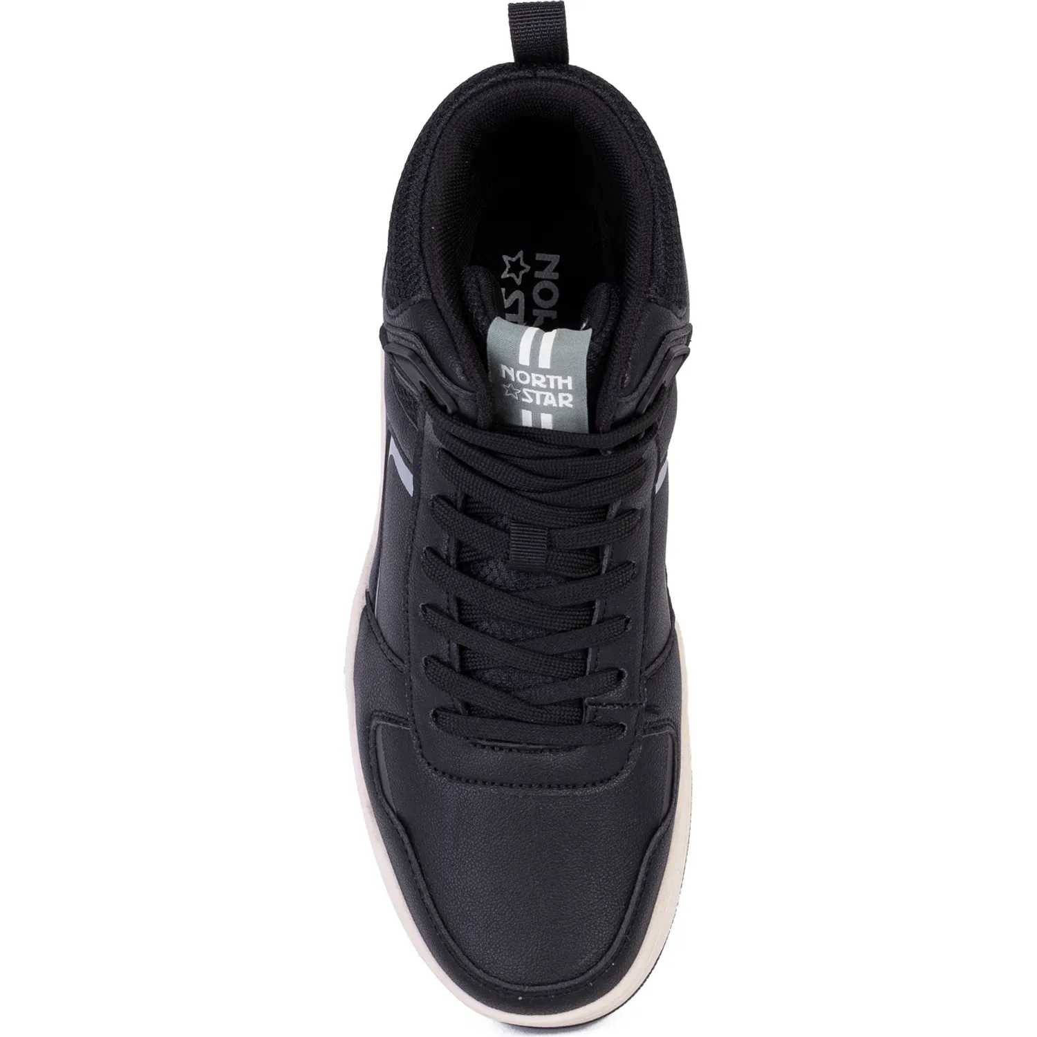 Zapatillas North Star Urbanas Hombre  Team Star color negro | Platanitos