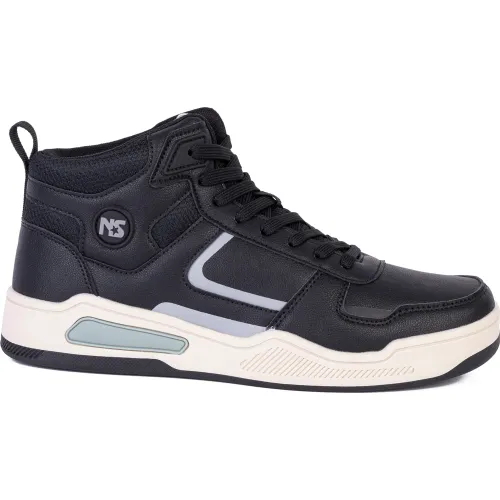 Zapatillas North Star Urbanas Hombre Team Star color negro | Platanitos
