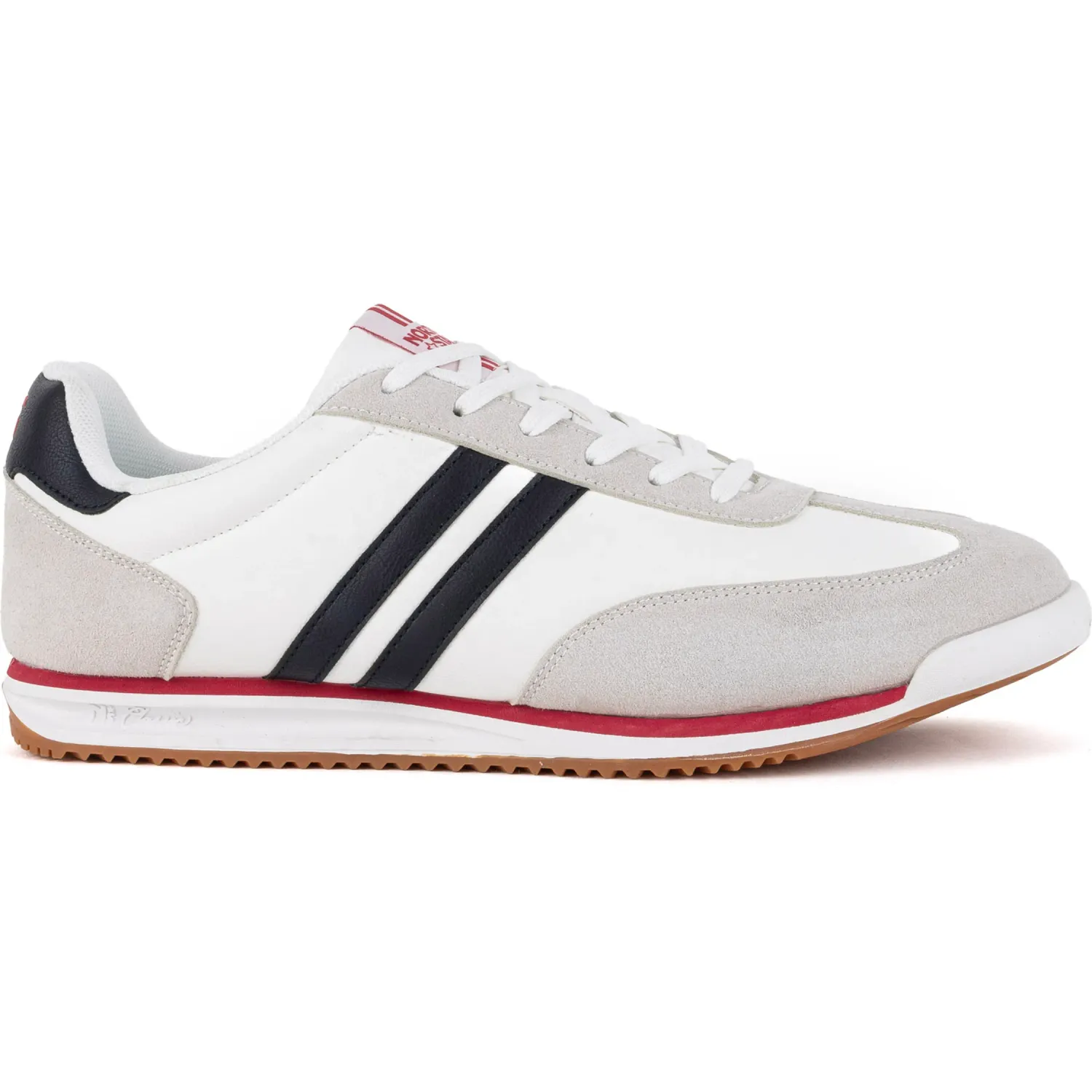 Zapatillas North Star Urbanas Hombre  New P Club 48 color blanco | Platanitos