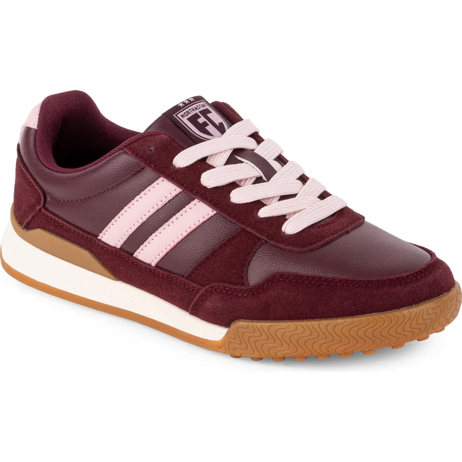 Zapatillas North Star Urbanas Mujer  Atletico color guinda | Platanitos